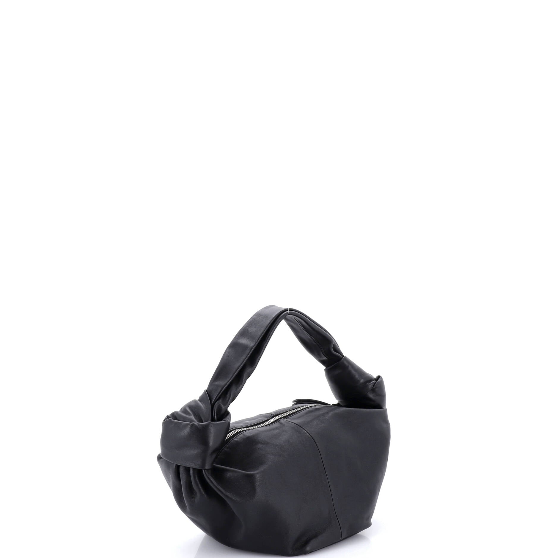 Double Knot Hobo Leather Mini