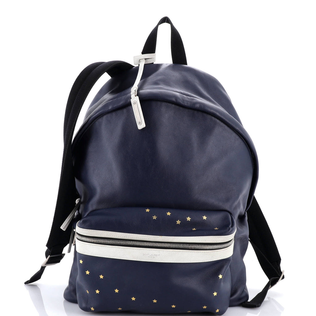 City Backpack Printed Leather
