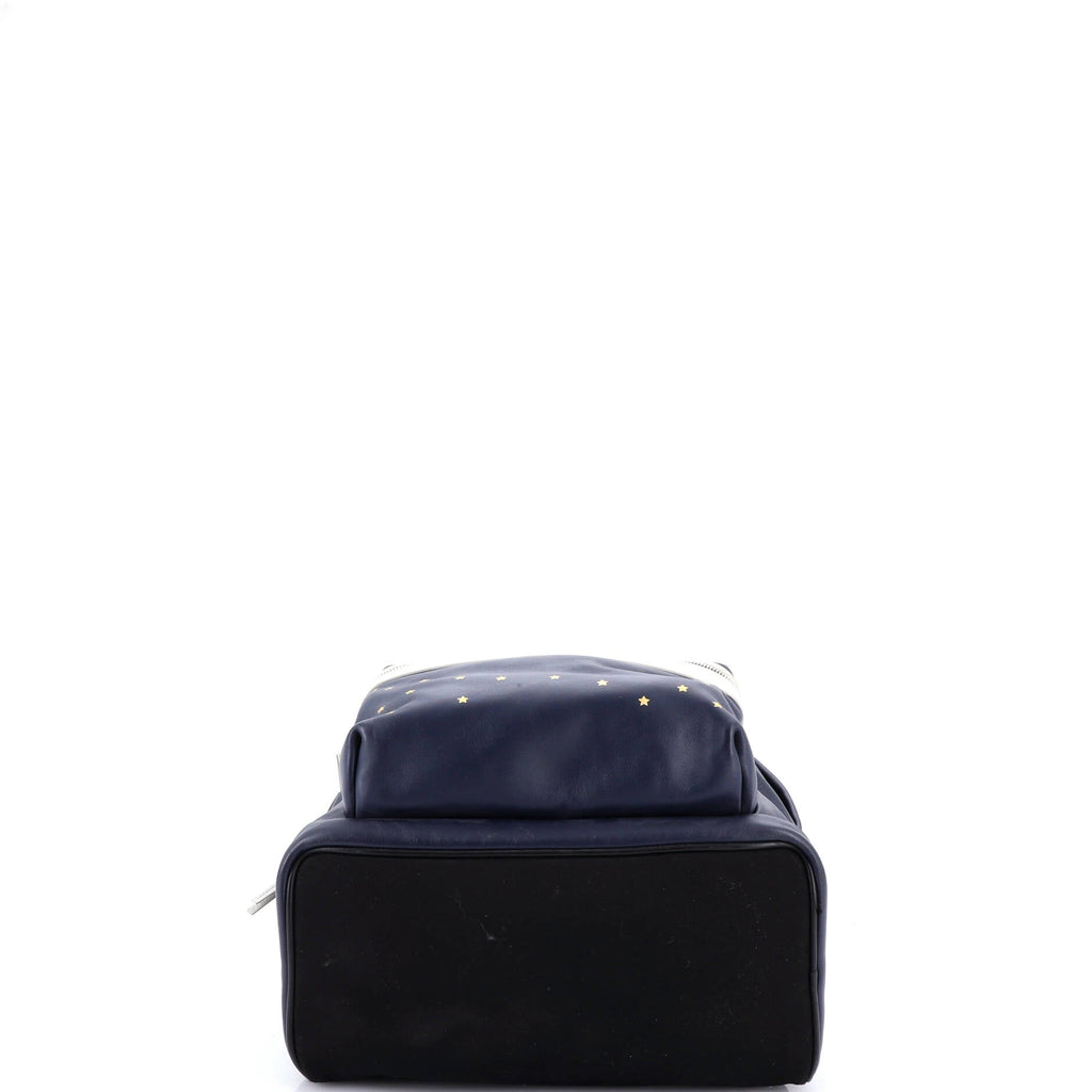 City Backpack Printed Leather