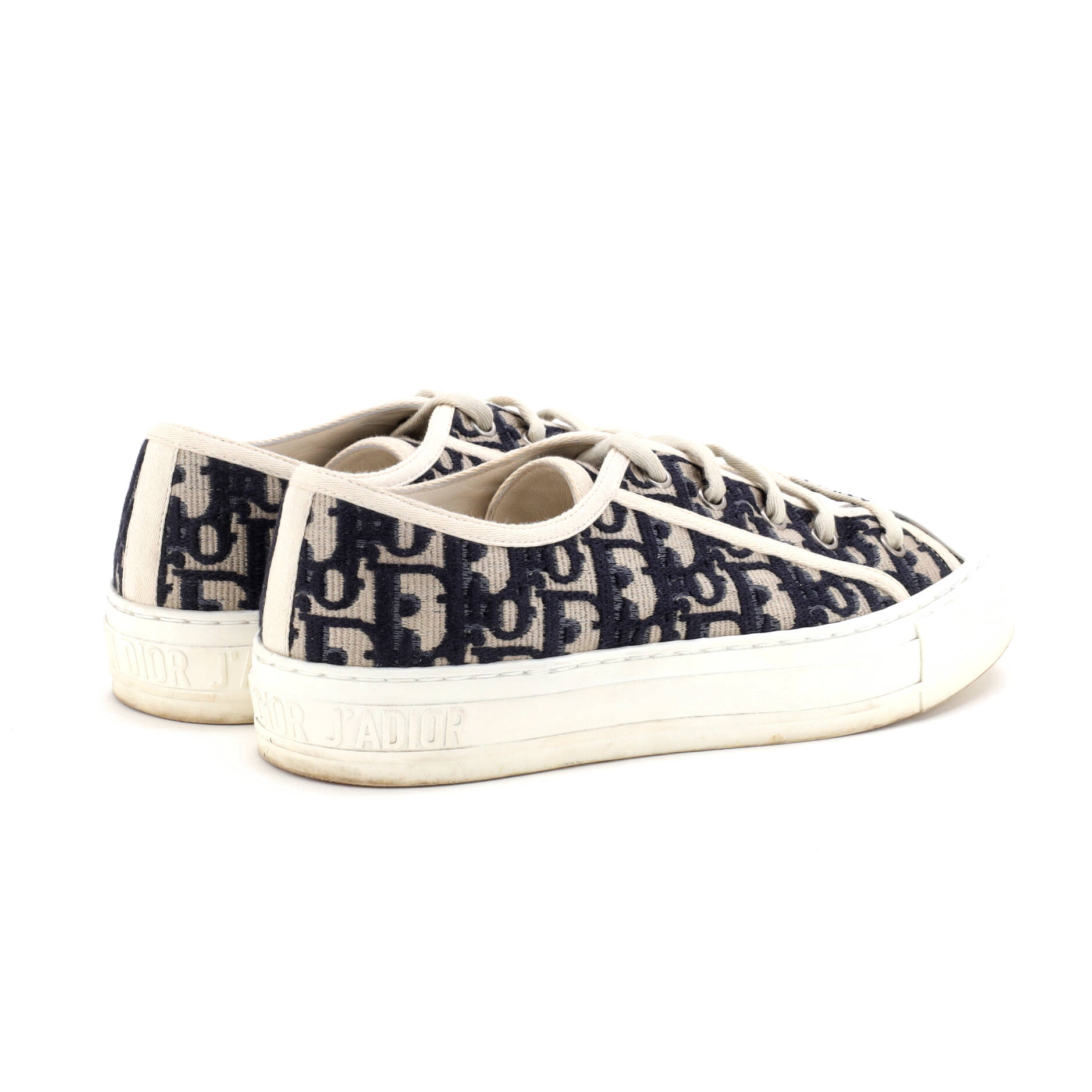 Women's Walk'N'Dior Sneakers Oblique Canvas
