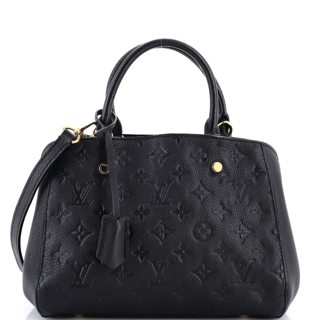 Montaigne Handbag Monogram Empreinte Leather MM