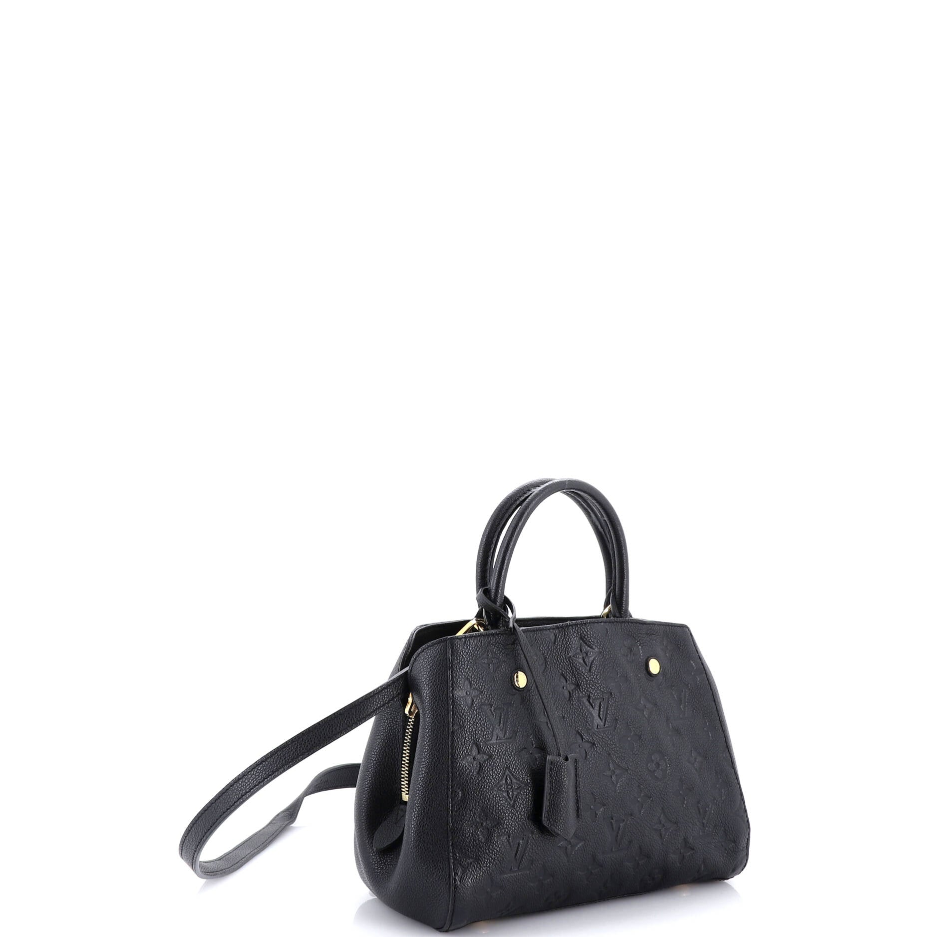 Montaigne Handbag Monogram Empreinte Leather MM