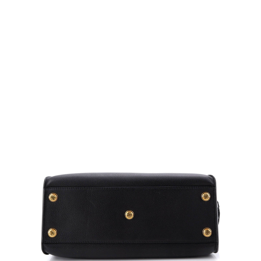 On My Side Tote Monogram Tuffetage Leather MM