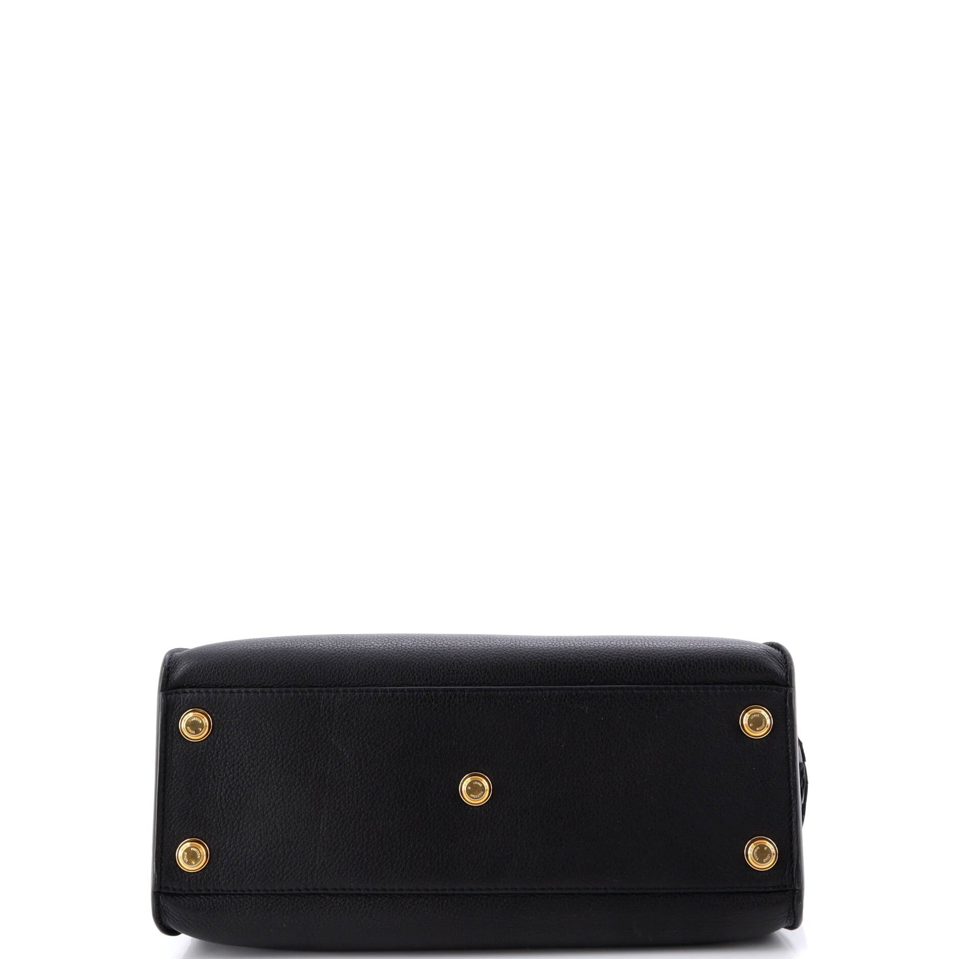 On My Side Tote Monogram Tuffetage Leather MM