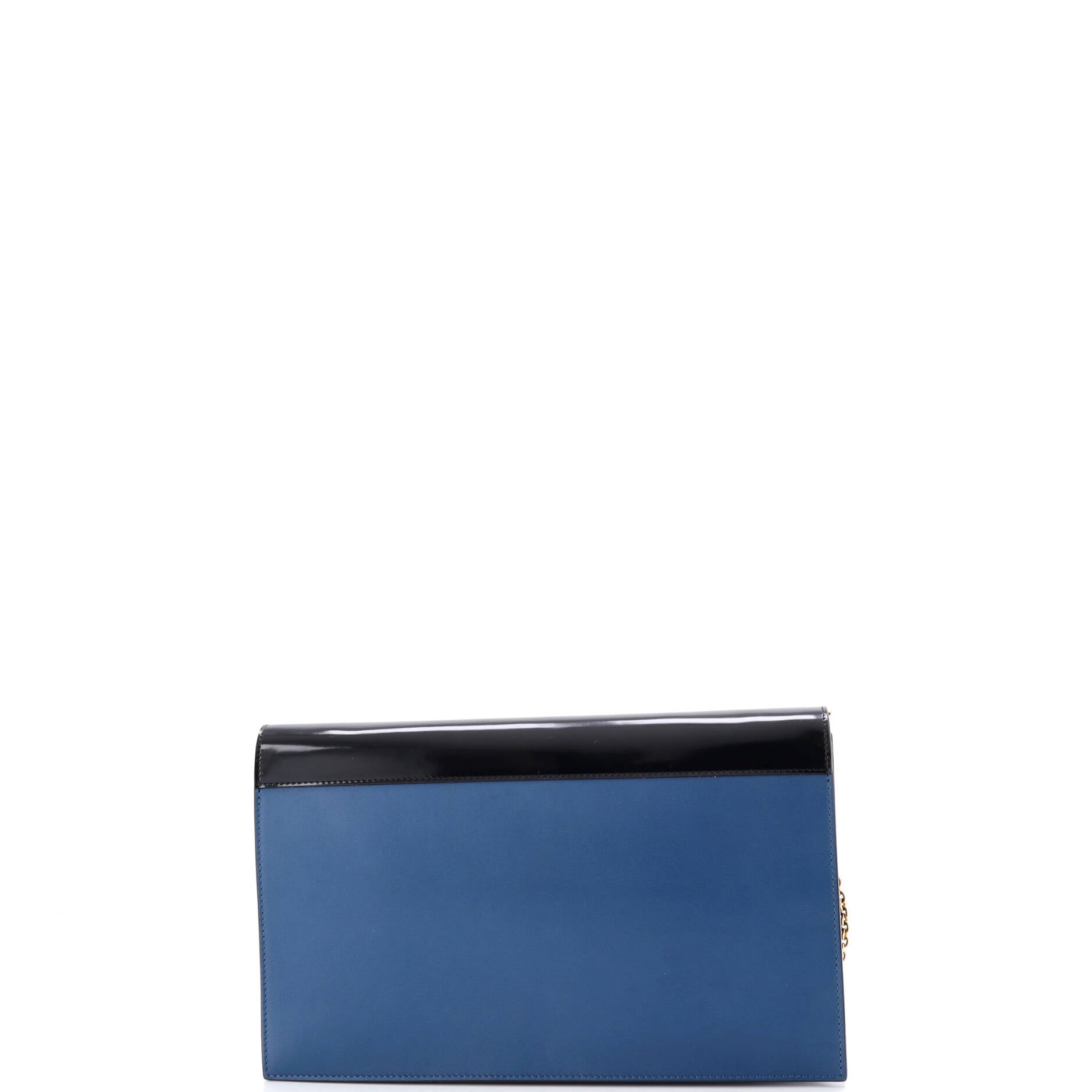 Pocket Envelope Wallet on Chain Leather and Lizard Medium