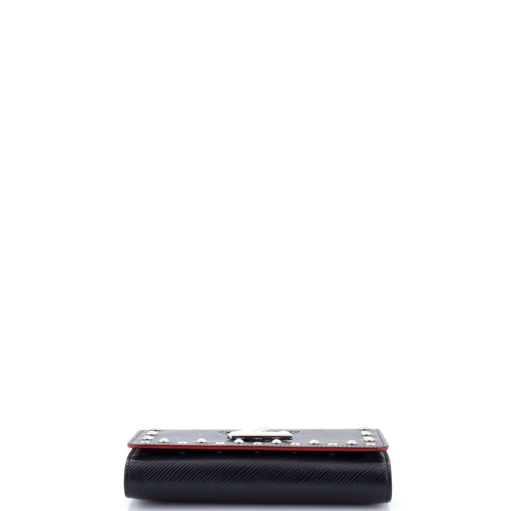 Twist Chain Wallet Studded Epi Leather