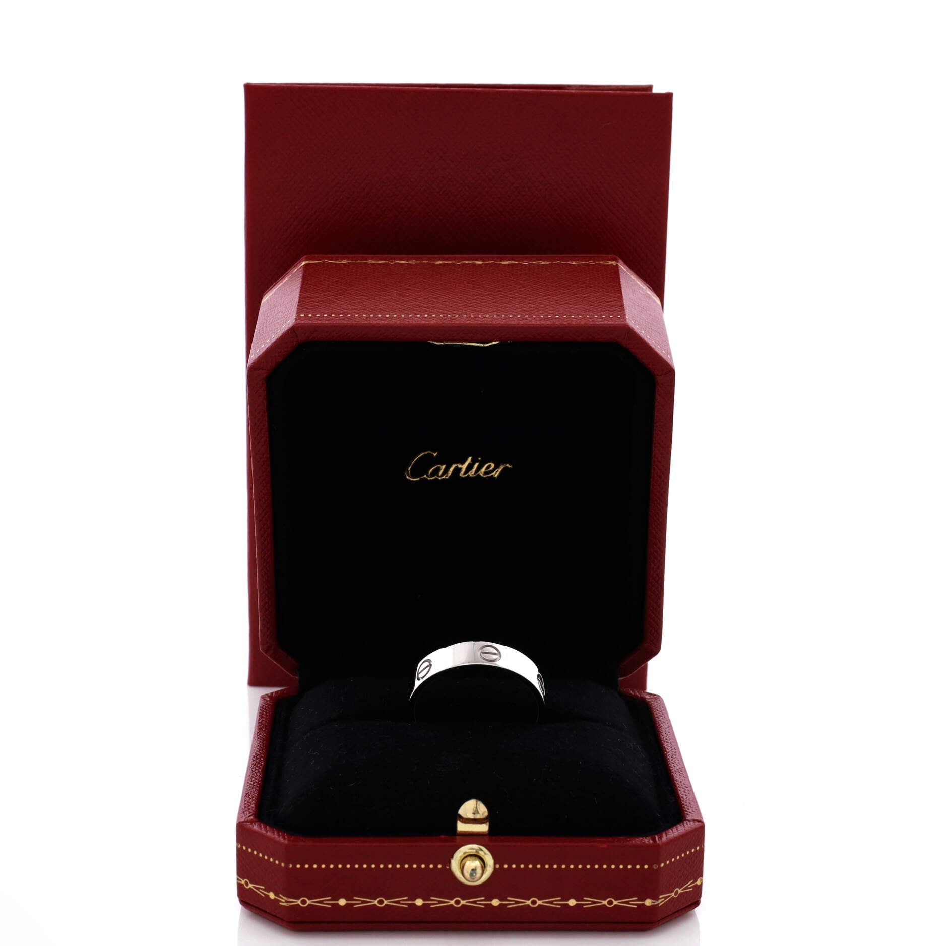 Love Band Ring Platinum