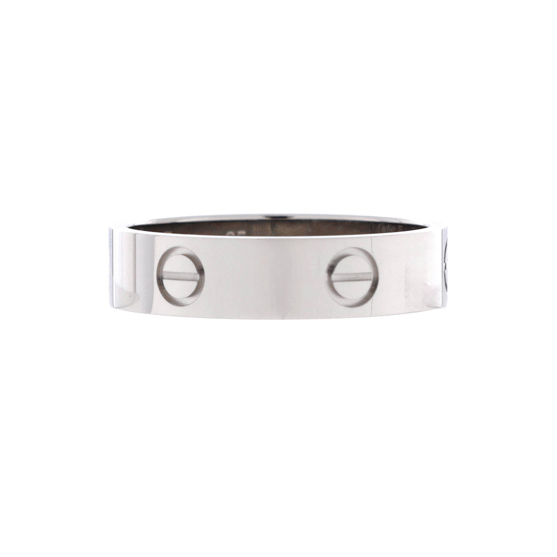 Love Band Ring Platinum