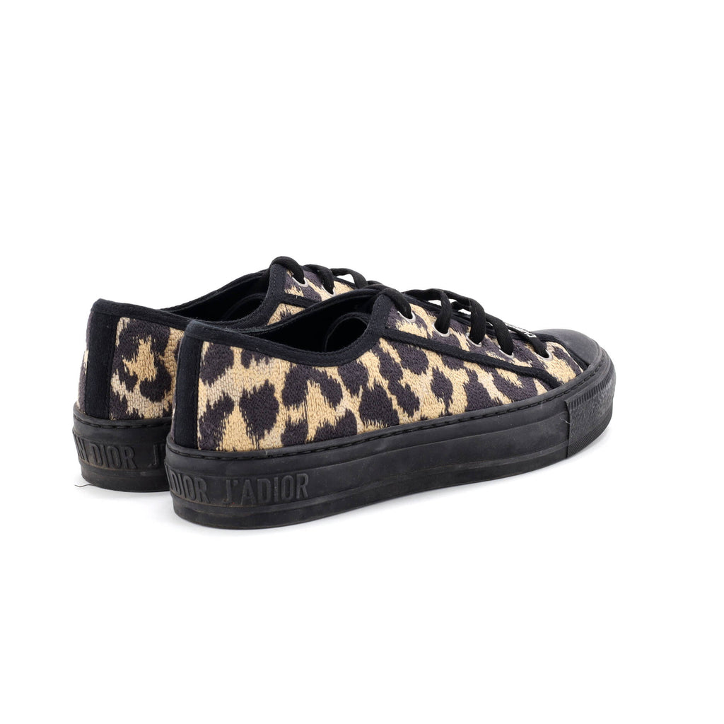Women's Walk'N'Dior Sneakers Printed Canvas