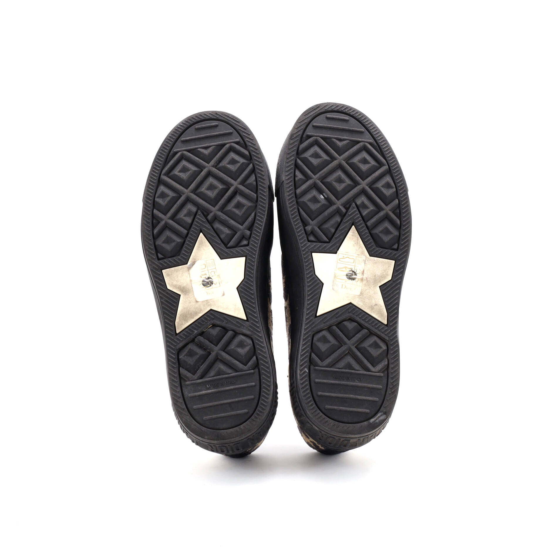 Women's Walk'N'Dior Sneakers Printed Canvas