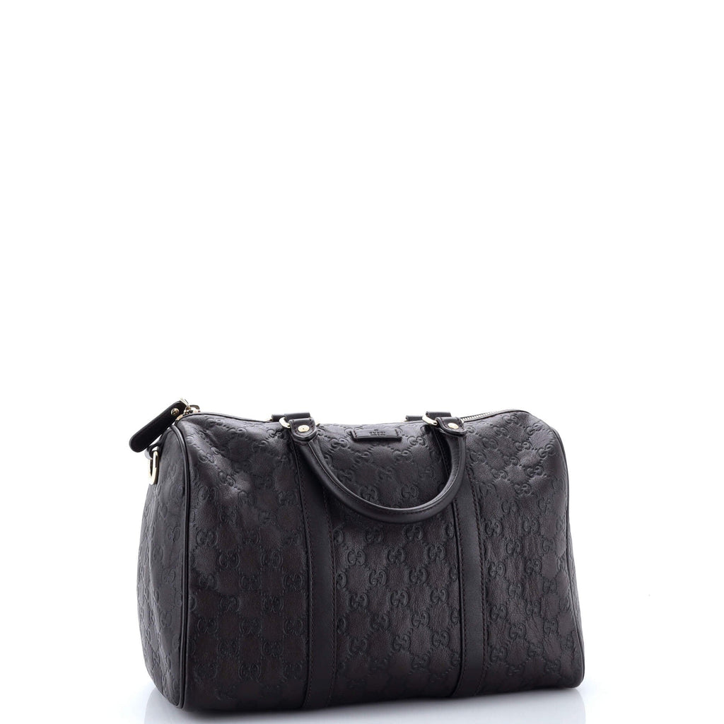 Joy Boston Bag Guccissima Leather Medium