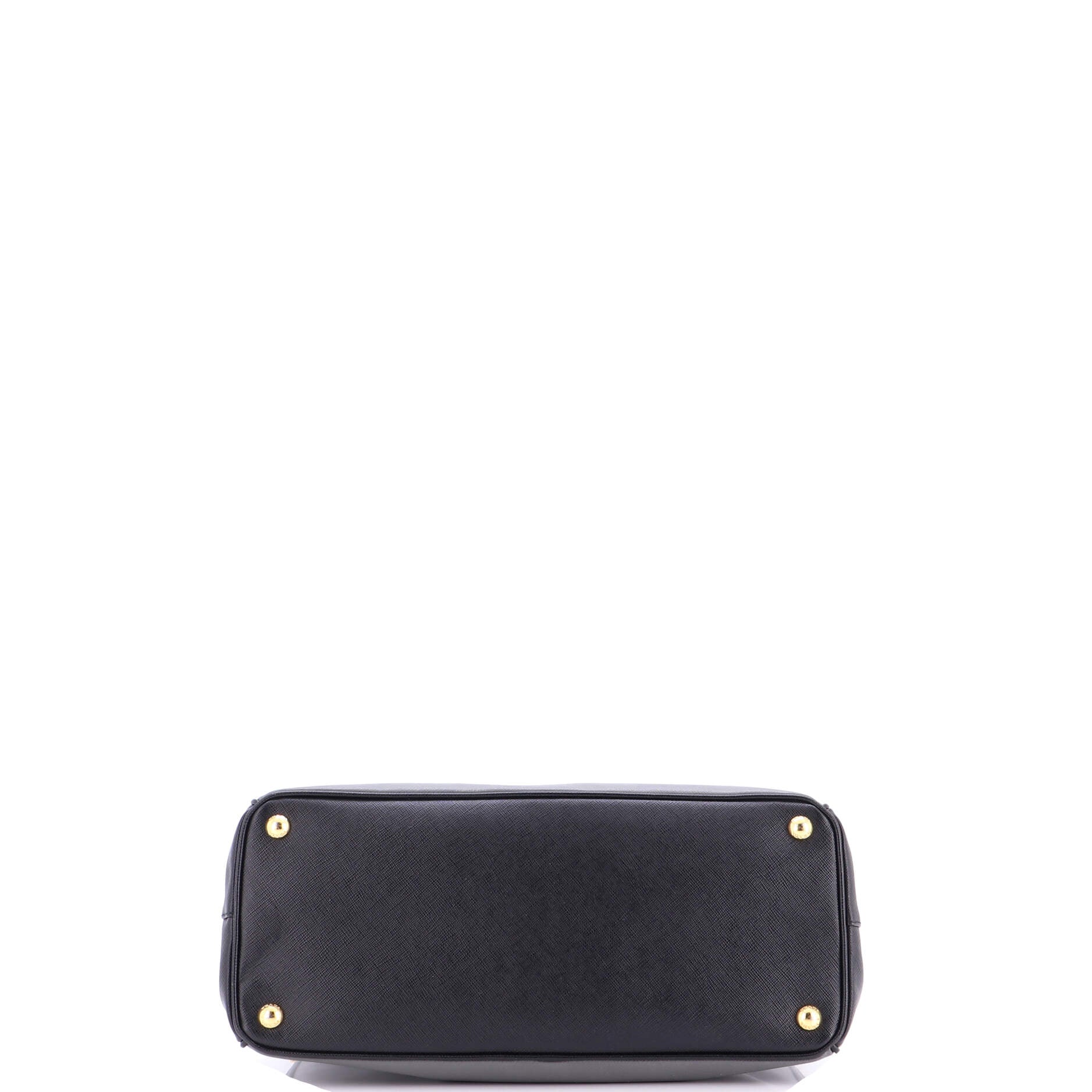 Double Zip Lux Tote Saffiano Leather Medium