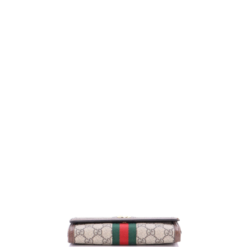 Ophidia Continental Wallet GG Coated Canvas
