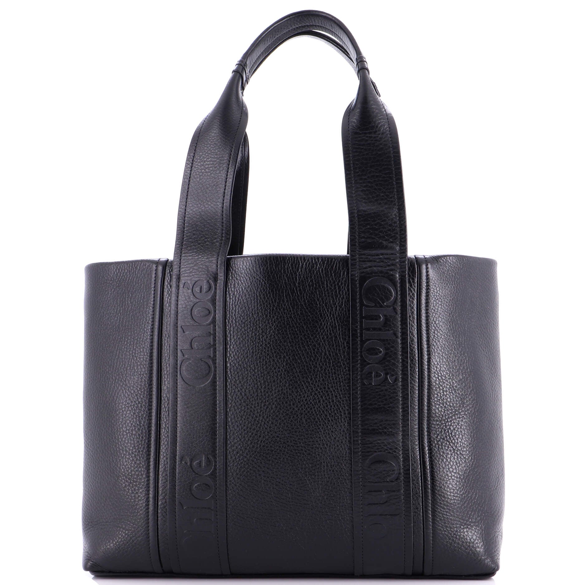 Woody Tote Leather Medium