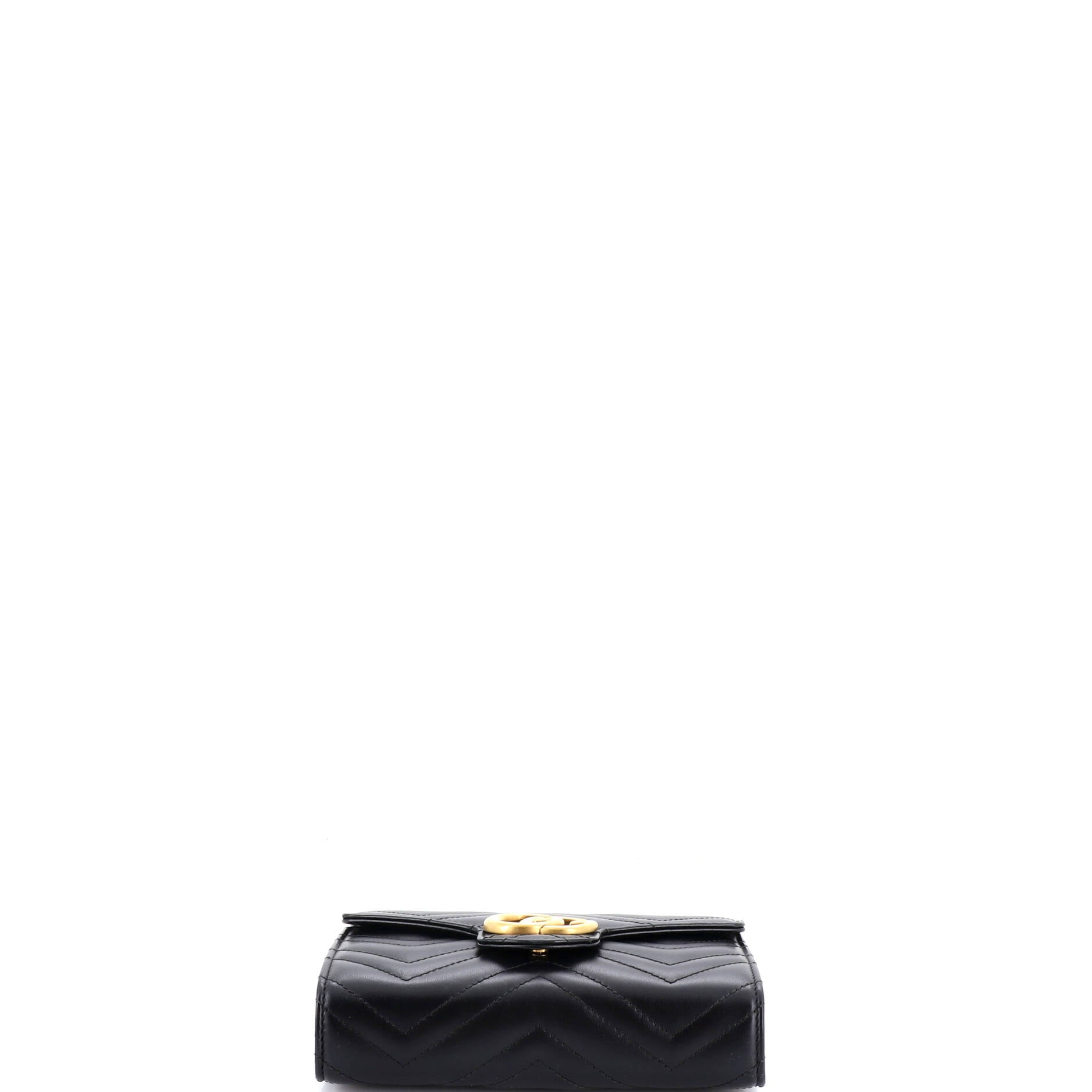 GG Marmont Chain Wallet Matelasse Leather Mini