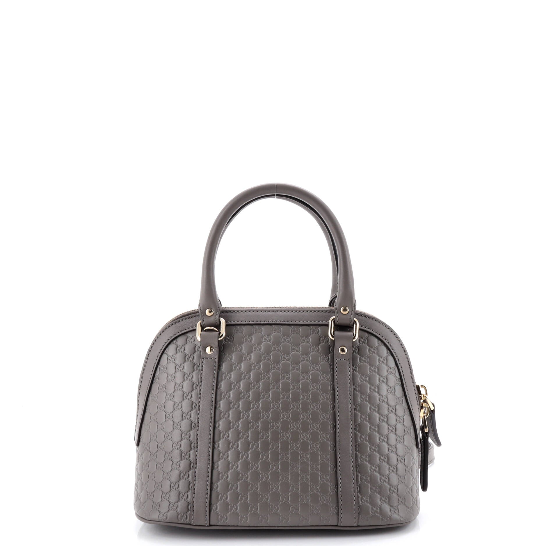 Convertible Dome Satchel Microguccissima Leather Mini