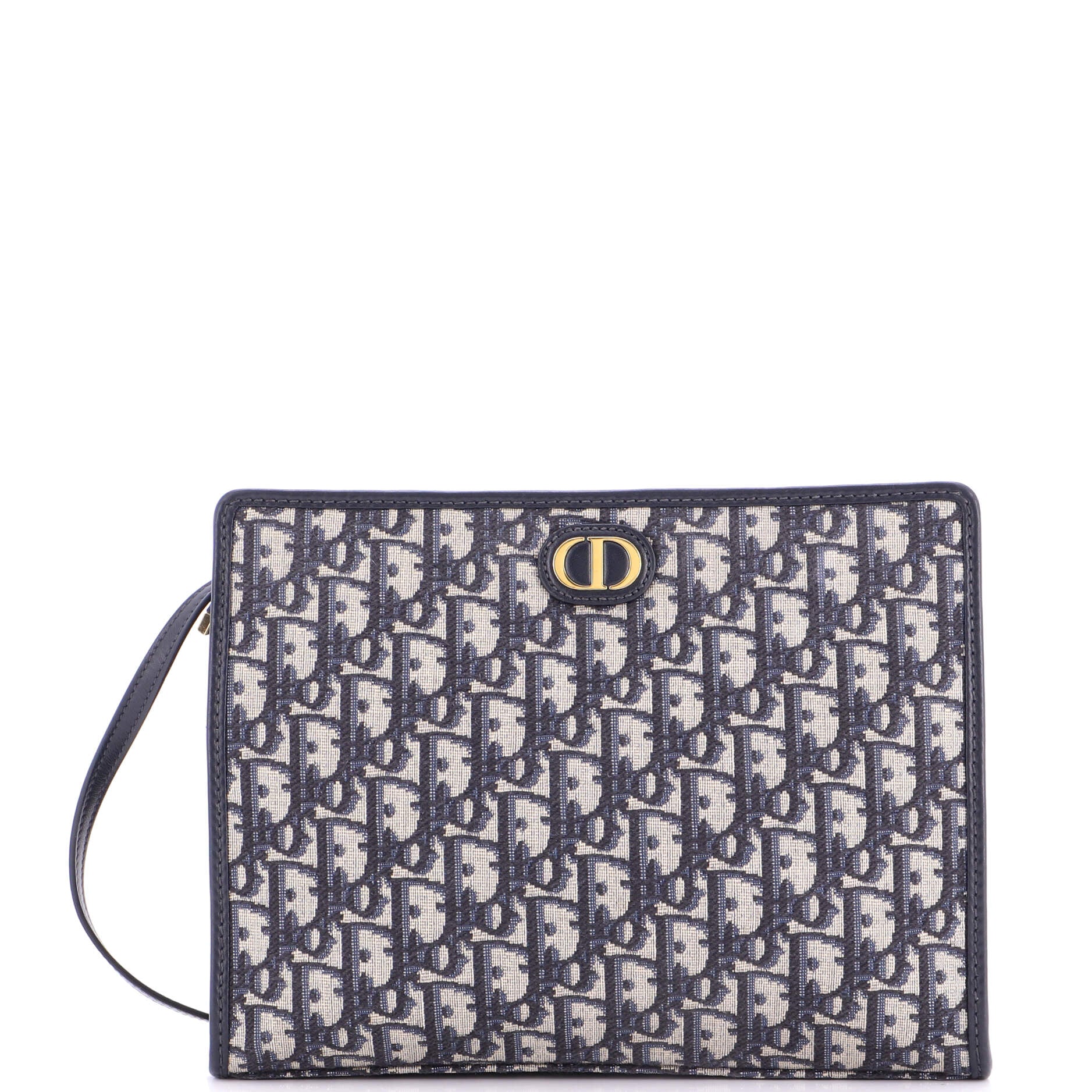 30 Montaigne Zip Pouch Oblique Canvas Medium