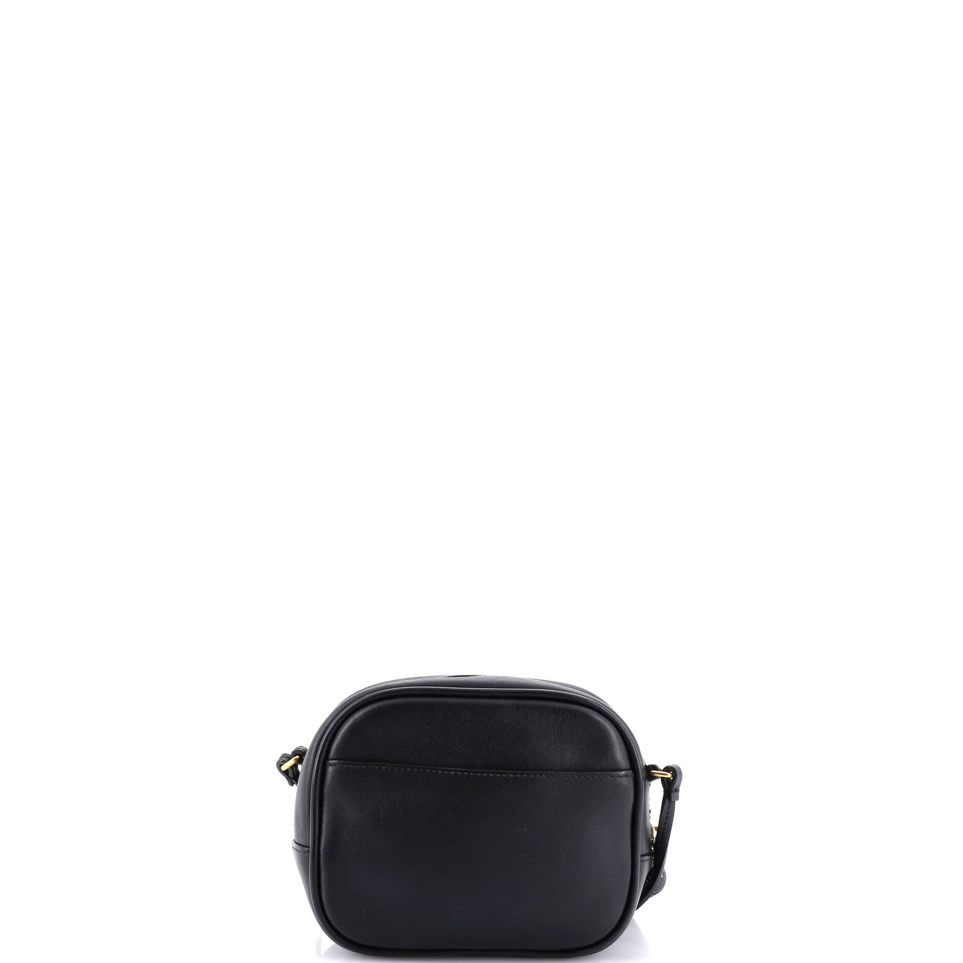 Classic Monogram Blogger Crossbody Bag Leather Small