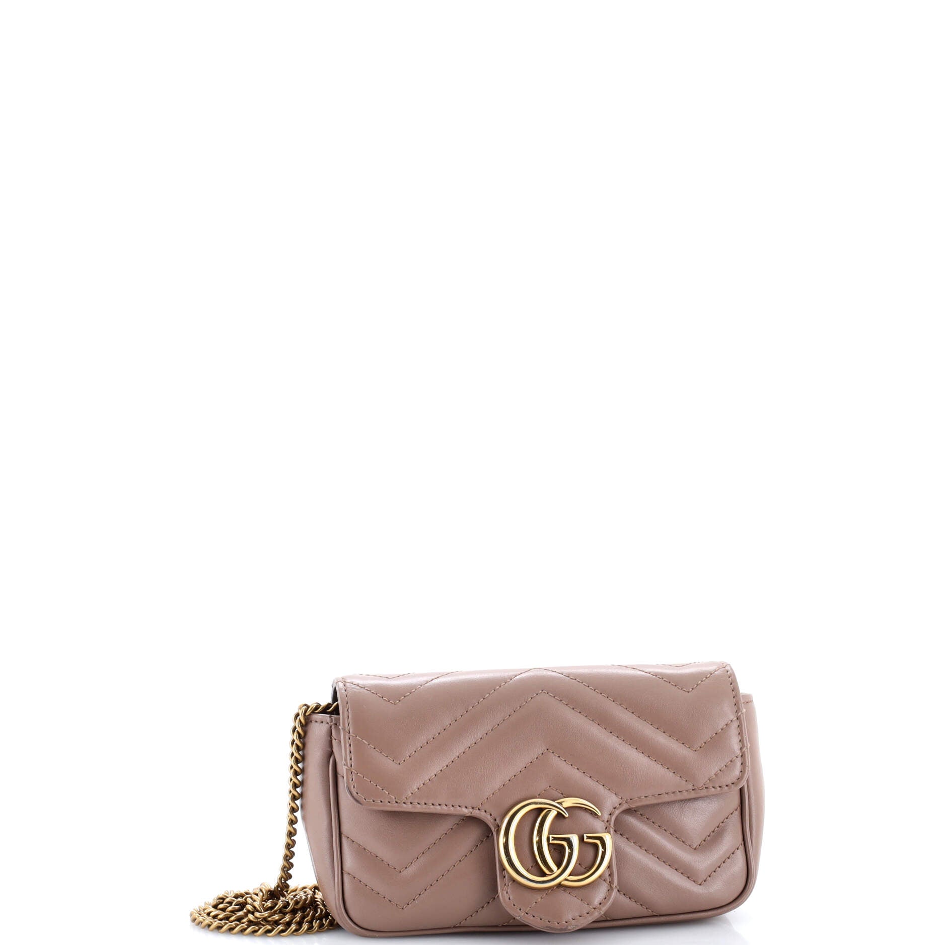 GG Marmont Flap Bag Matelasse Leather Super Mini
