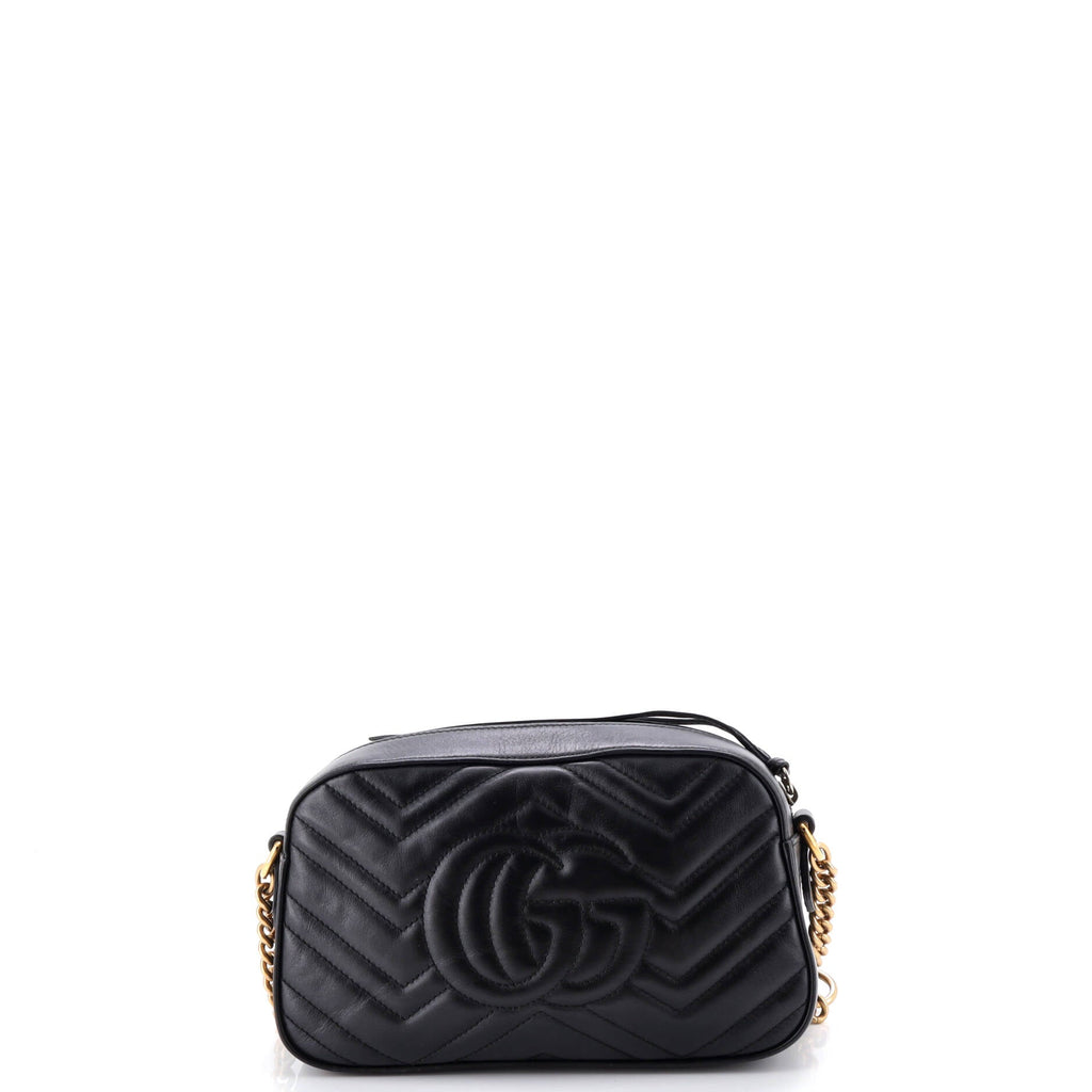 GG Marmont Shoulder Bag Embellished Matelasse Leather Small