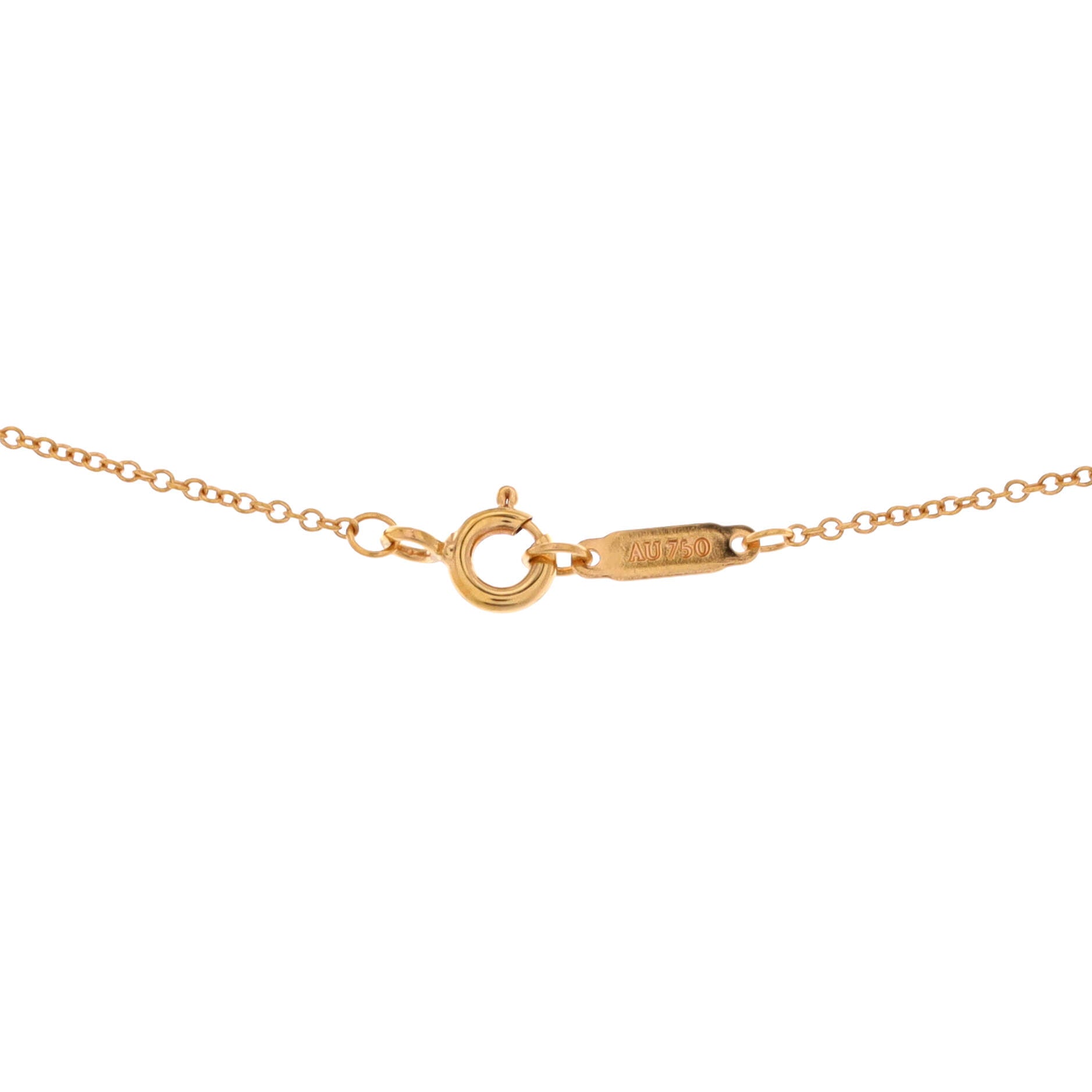 Metro Open Heart Pendant Necklace 18K Rose Gold and Diamonds Mini
