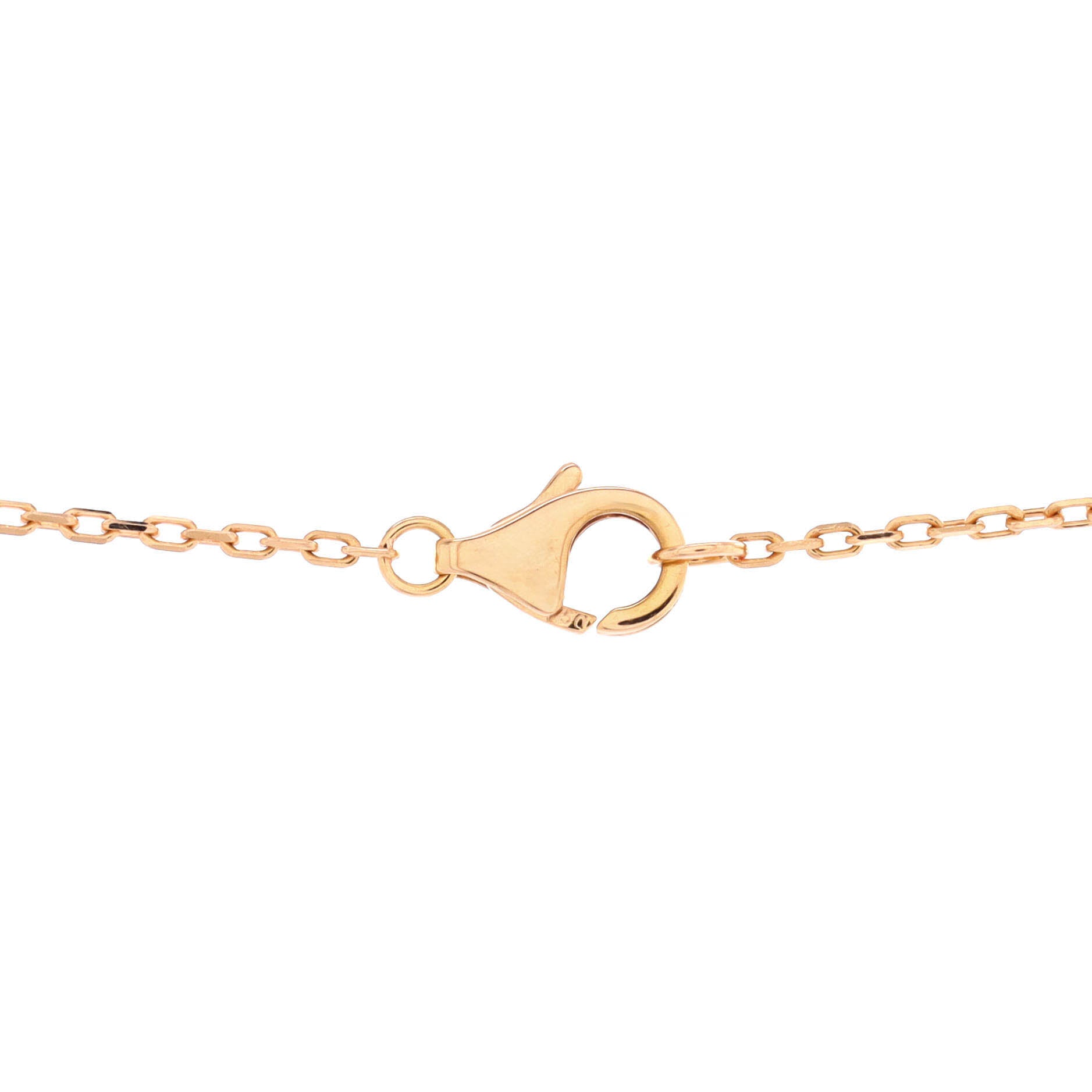 Juste un Clou Pendant Necklace 18K Rose Gold with Diamonds