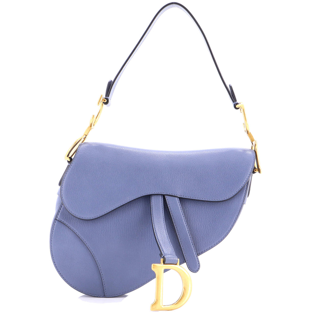 Saddle Handbag Leather Medium