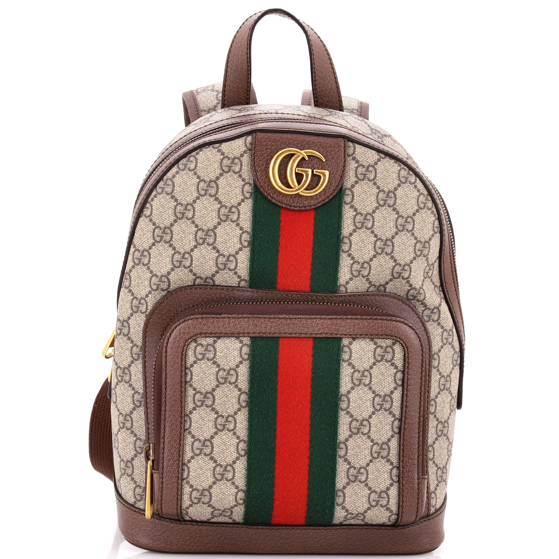 Ophidia Backpack GG Coated Canvas Medium