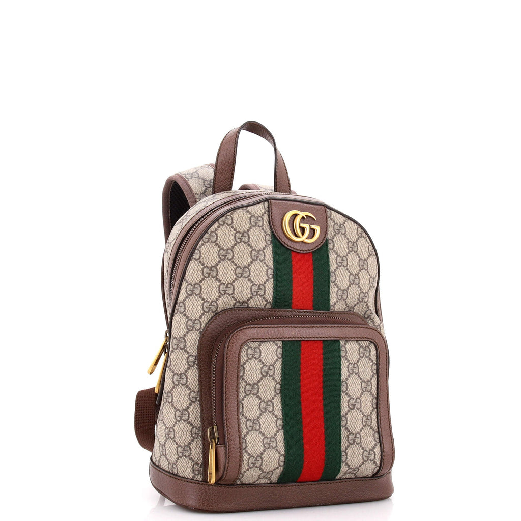 Ophidia Backpack GG Coated Canvas Medium