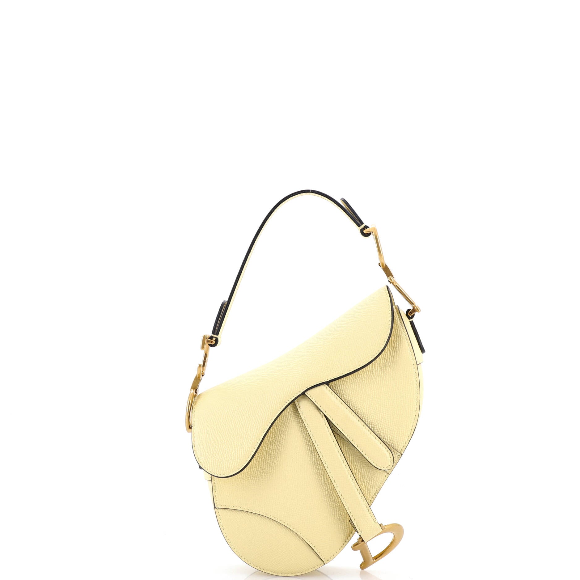 Saddle Handbag Leather Mini