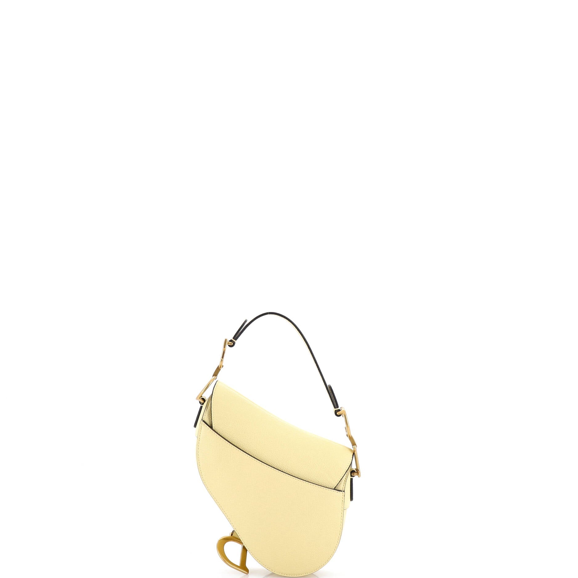 Saddle Handbag Leather Mini