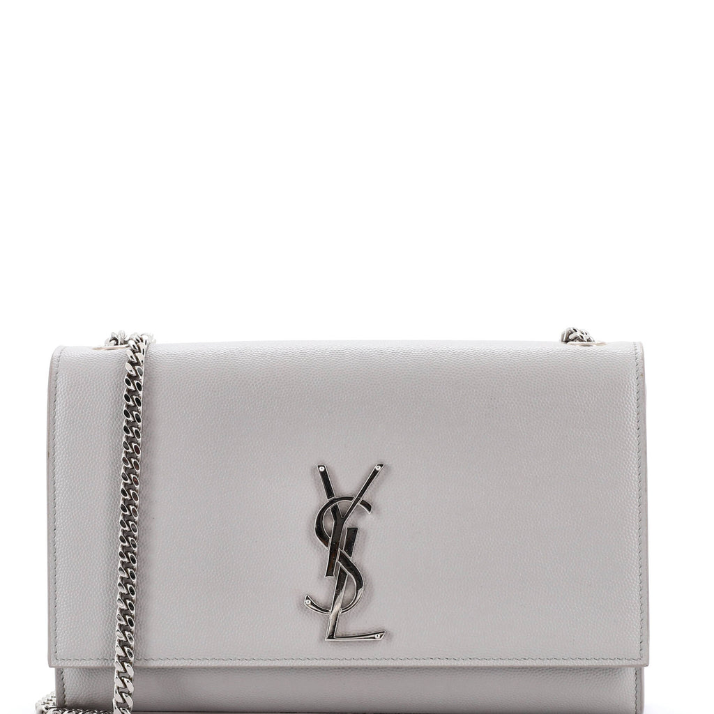 Classic Monogram Crossbody Bag Grainy Leather Medium