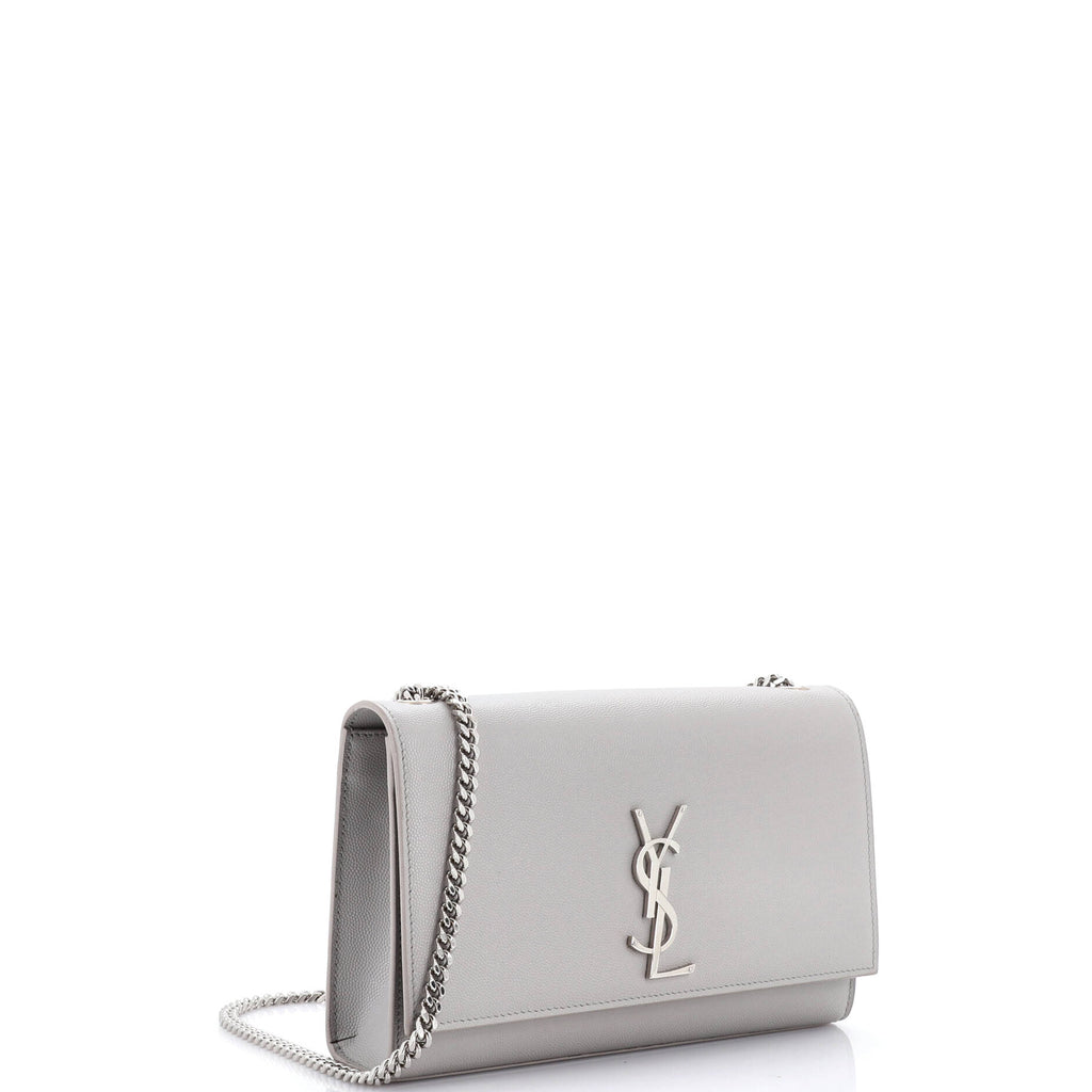 Classic Monogram Crossbody Bag Grainy Leather Medium