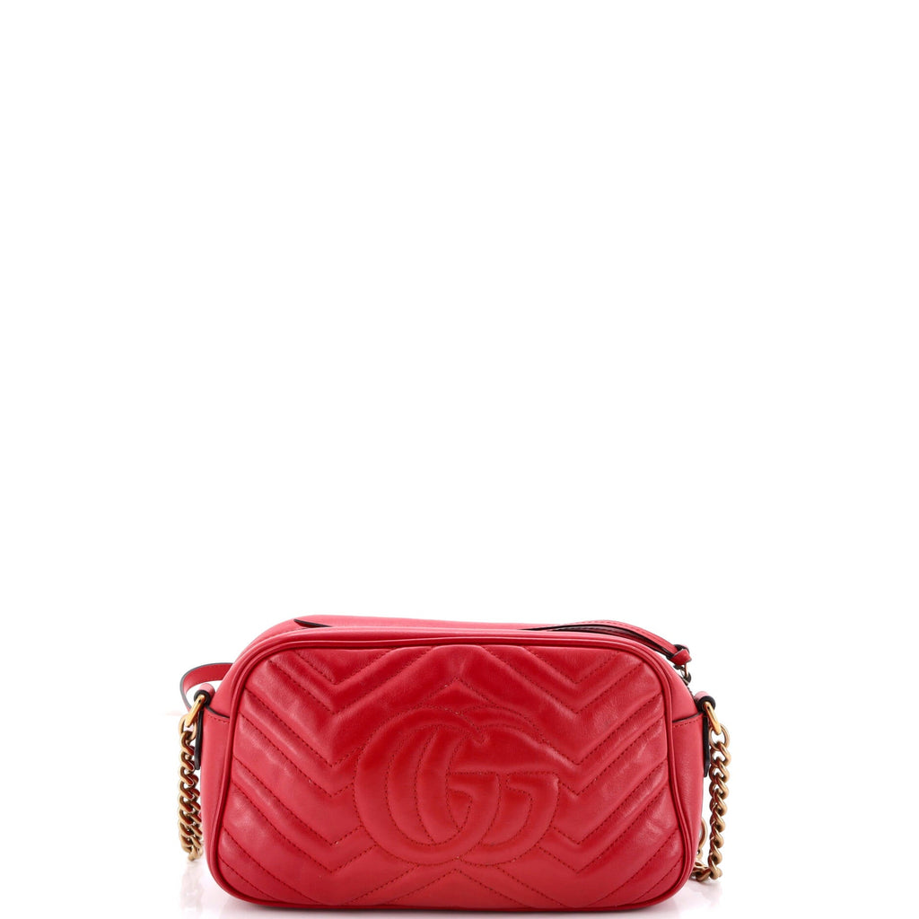 GG Marmont Shoulder Bag Matelasse Leather Small