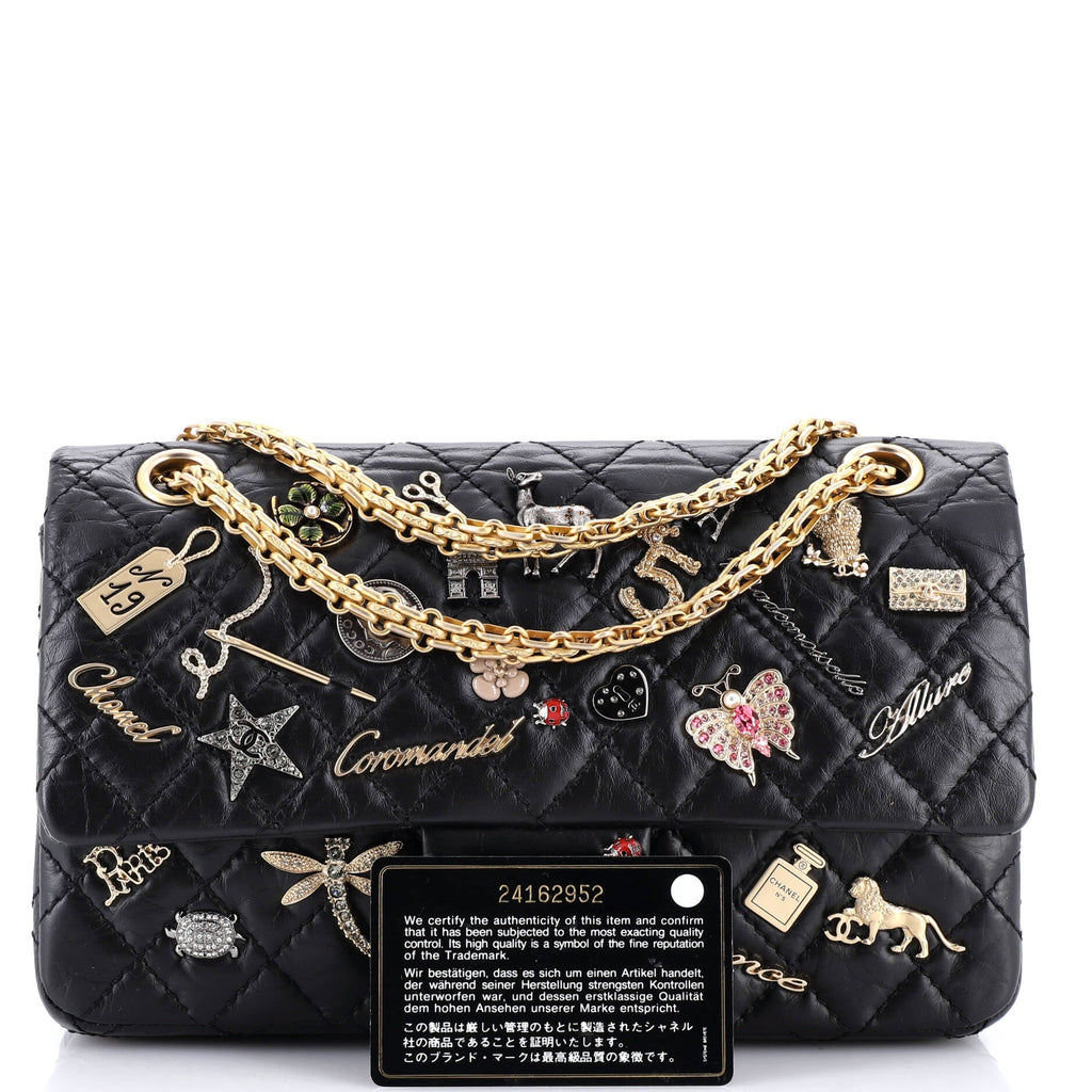 Lucky Charms Reissue 2.55 Flap Bag Quilted Aged Calfskin 225