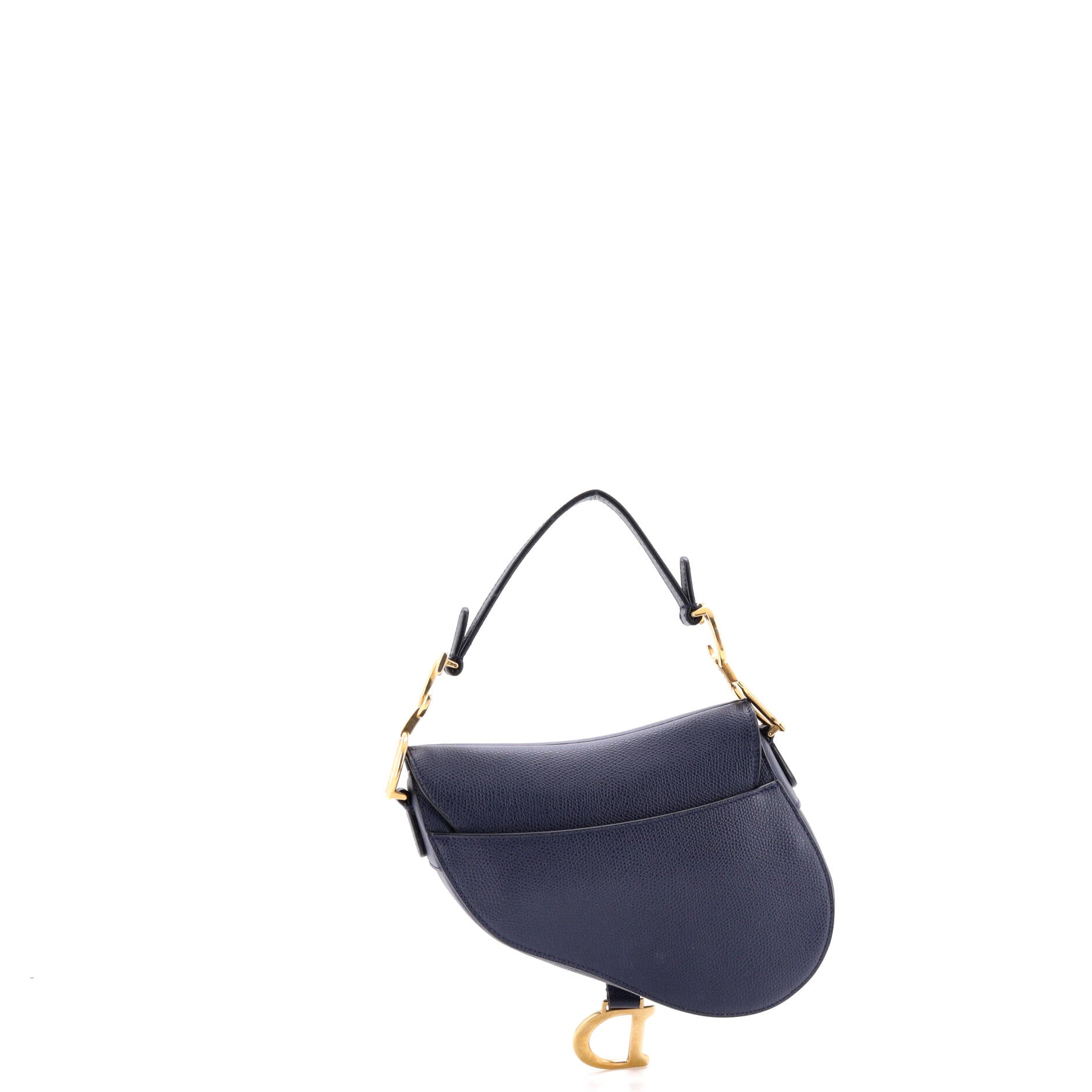 Saddle Handbag Leather Mini