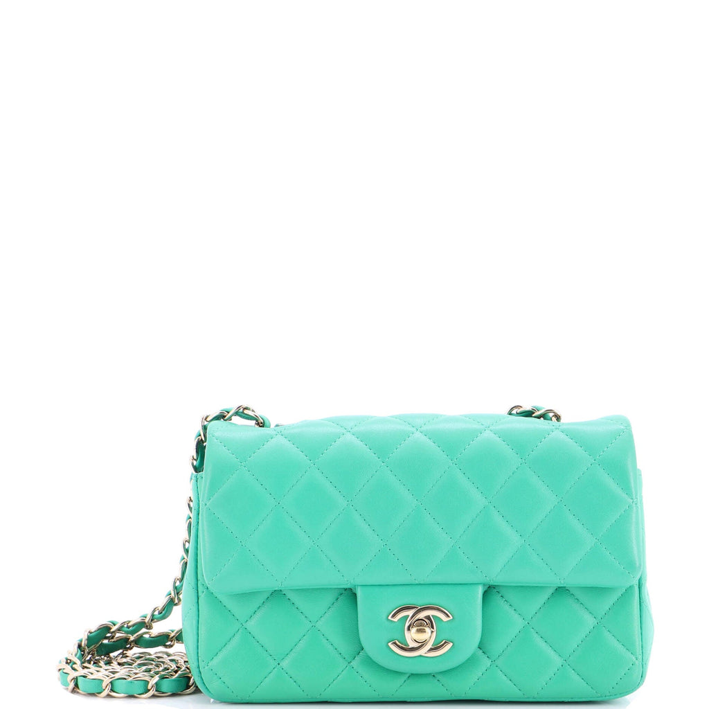 Classic Single Flap Bag Quilted Lambskin Mini
