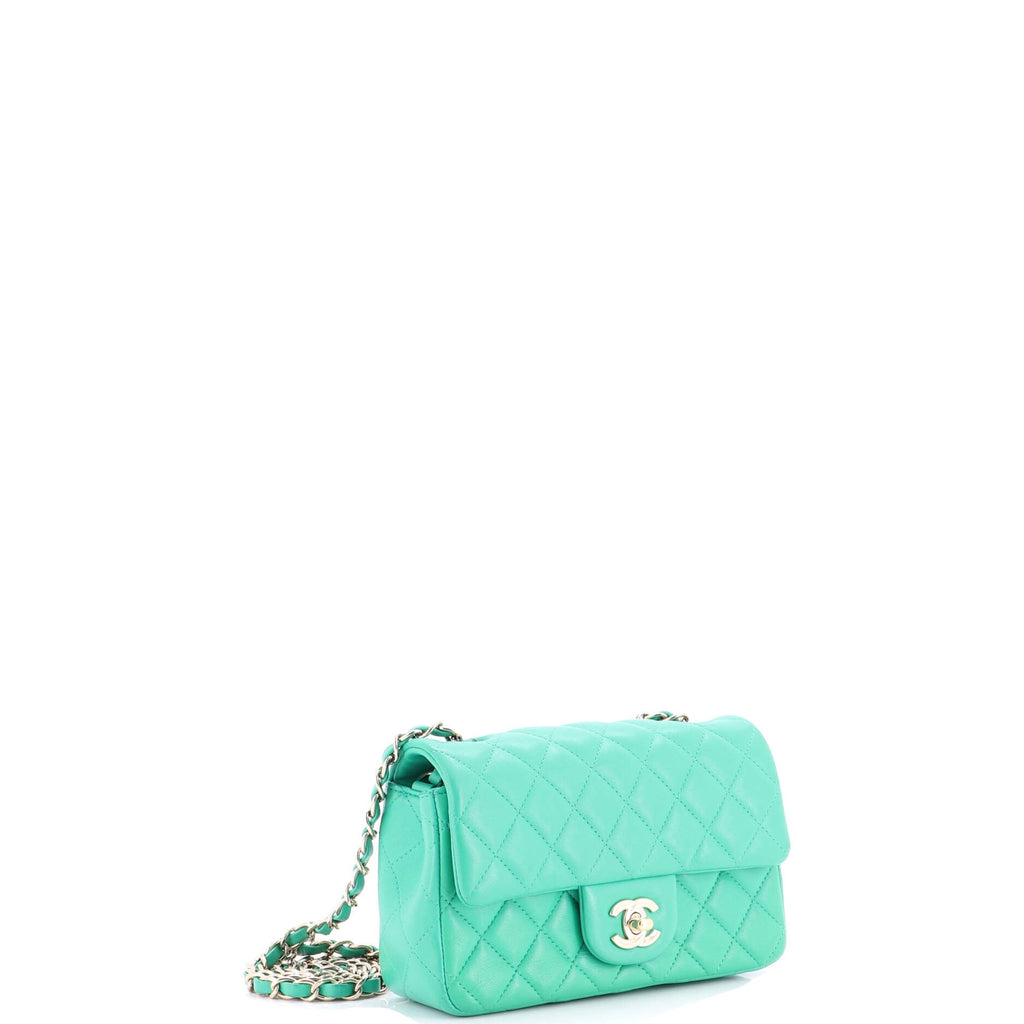 Classic Single Flap Bag Quilted Lambskin Mini