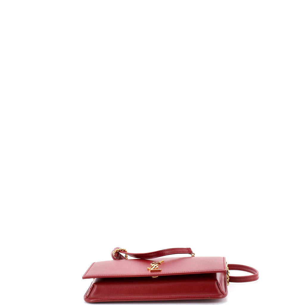 Classic Monogram Phone Holder Shoulder Bag Leather