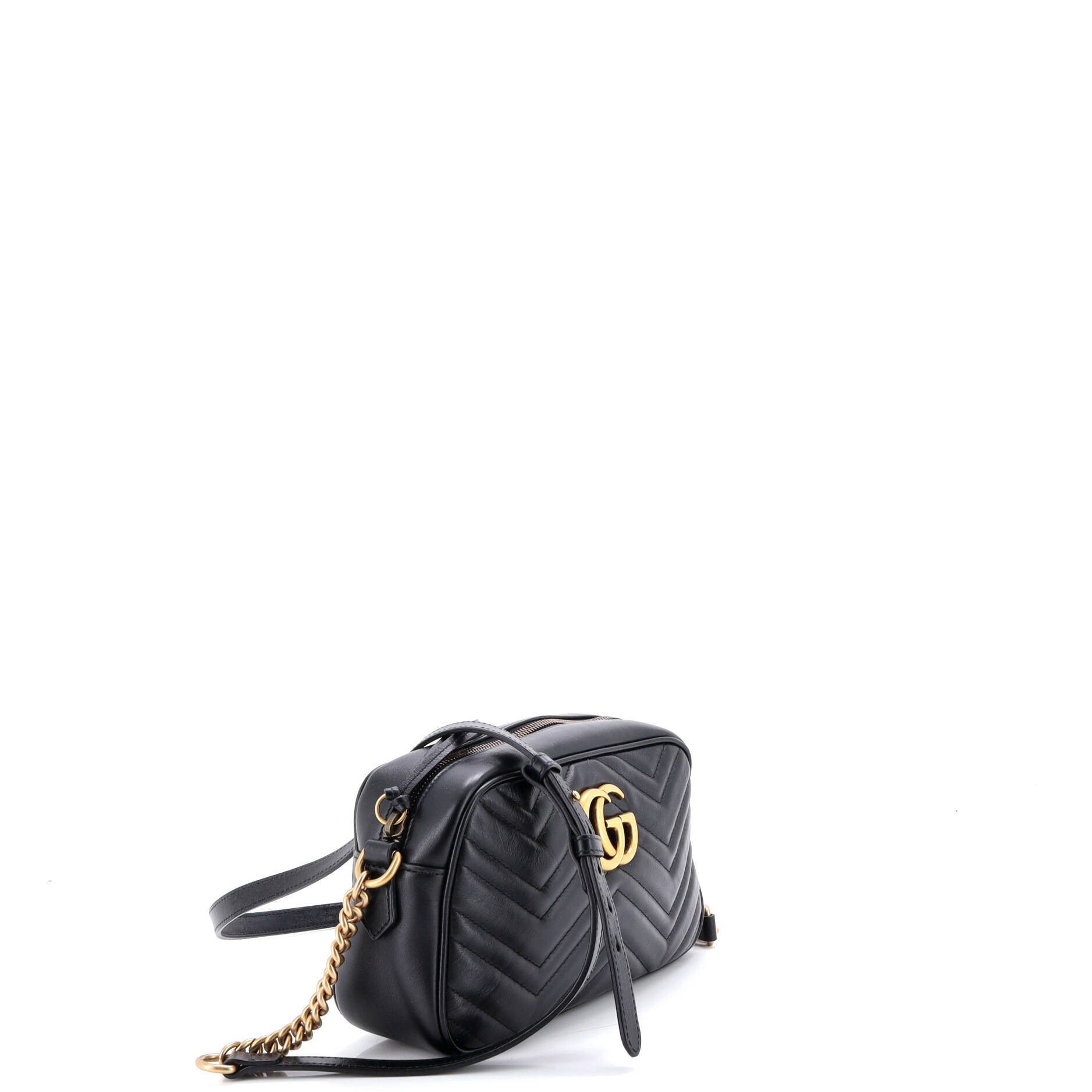 GG Marmont Shoulder Bag Matelasse Leather Small