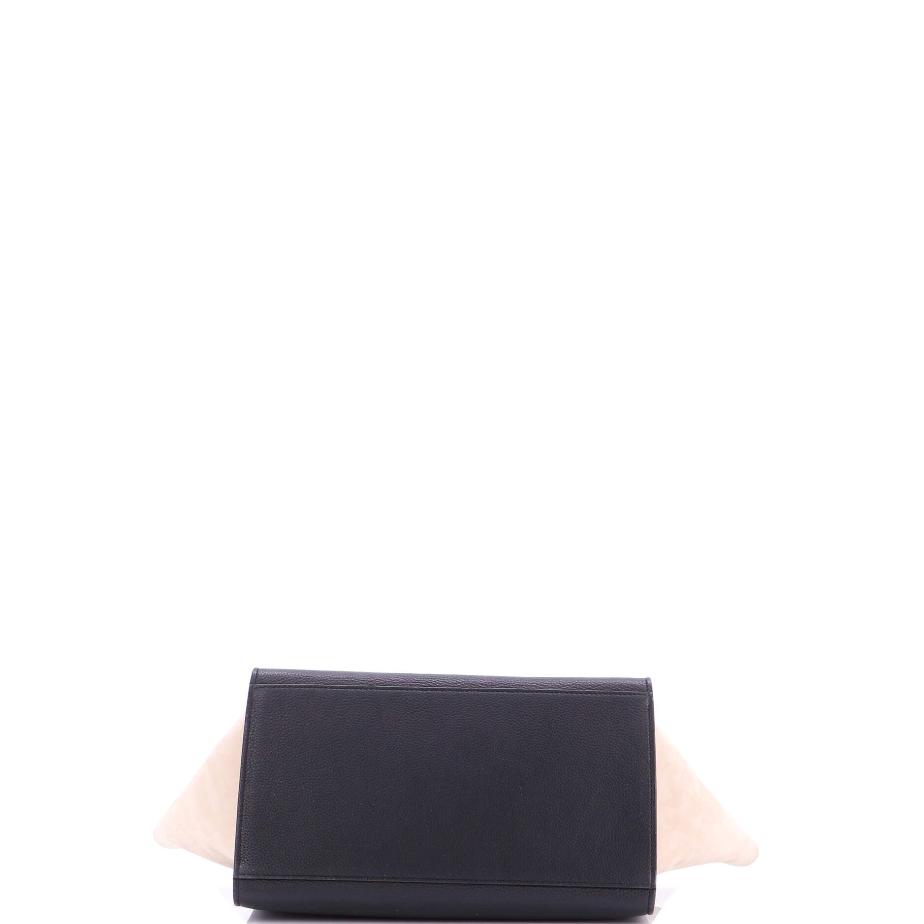 Trapeze Bag Leather with Patent Small