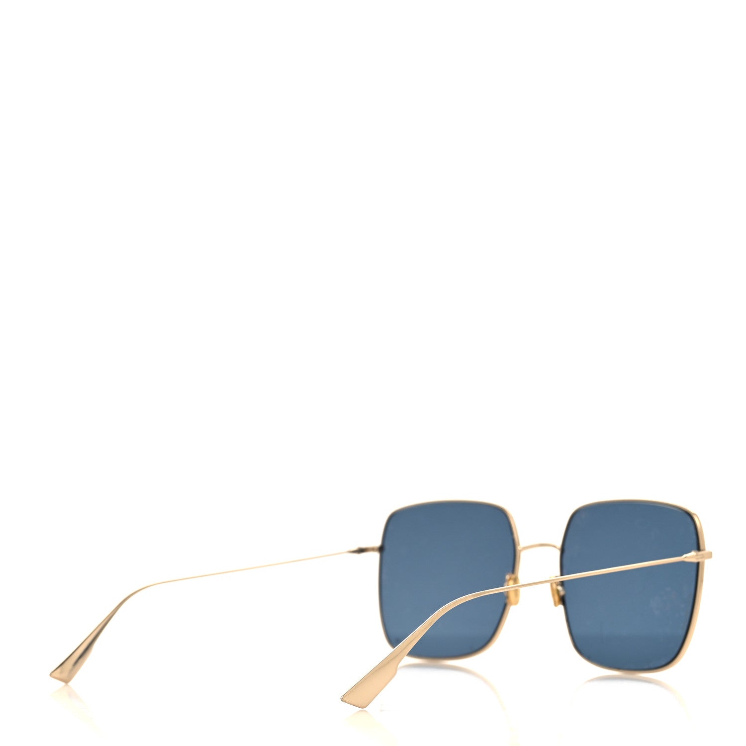 Metal Stellaire 1 Square Sunglasses Gold