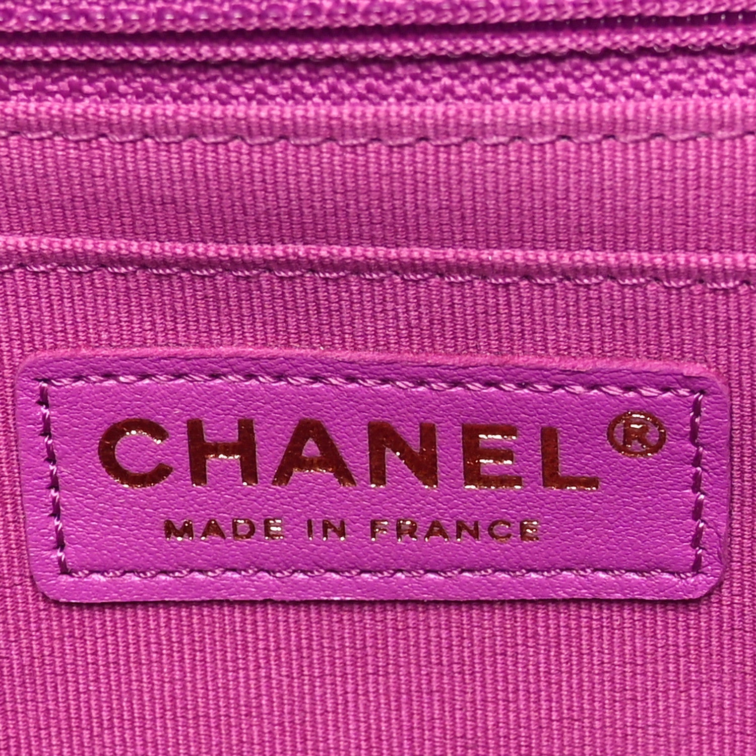Lambskin Quilted Mini Flap Purple