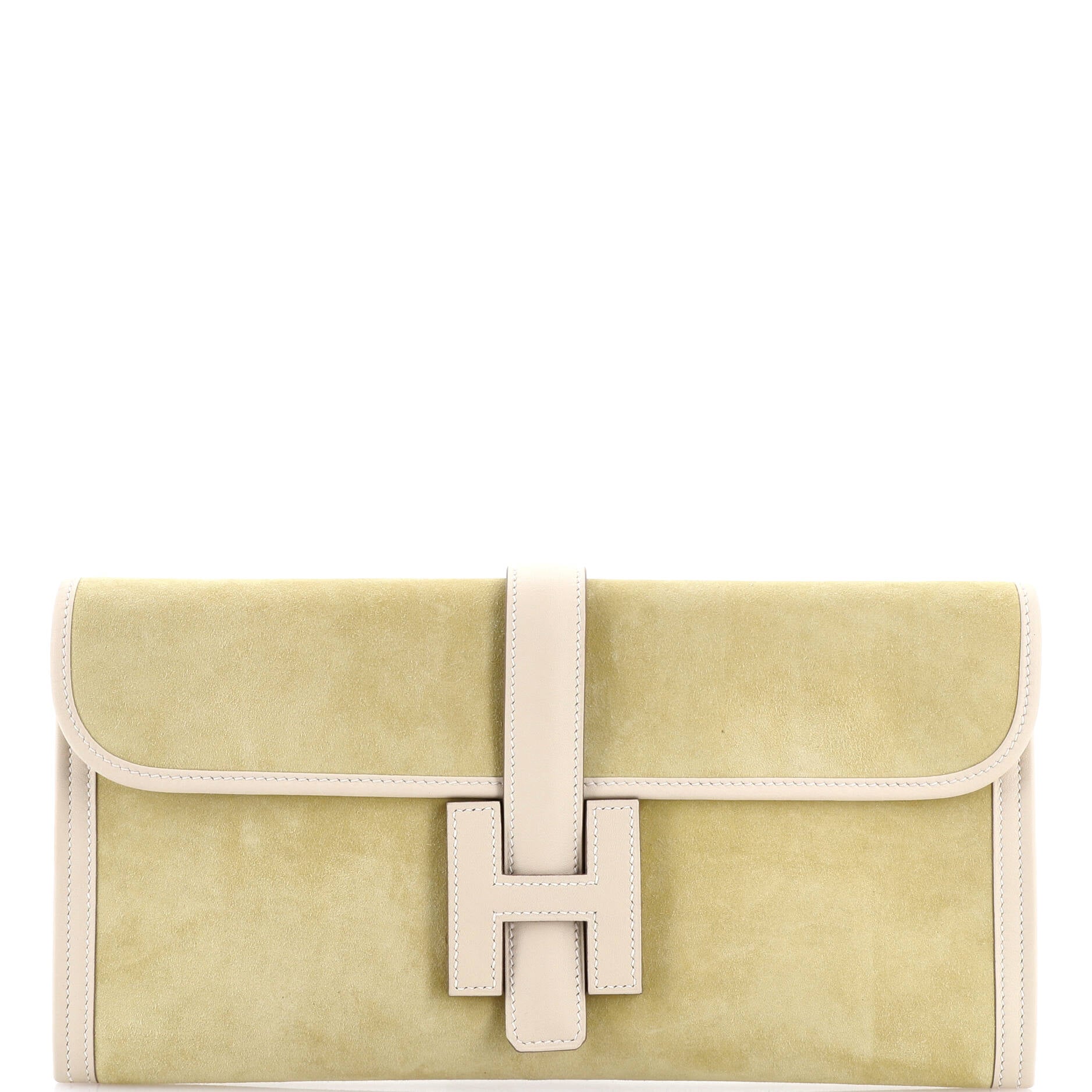 Jige Elan Clutch Doblis Suede 29