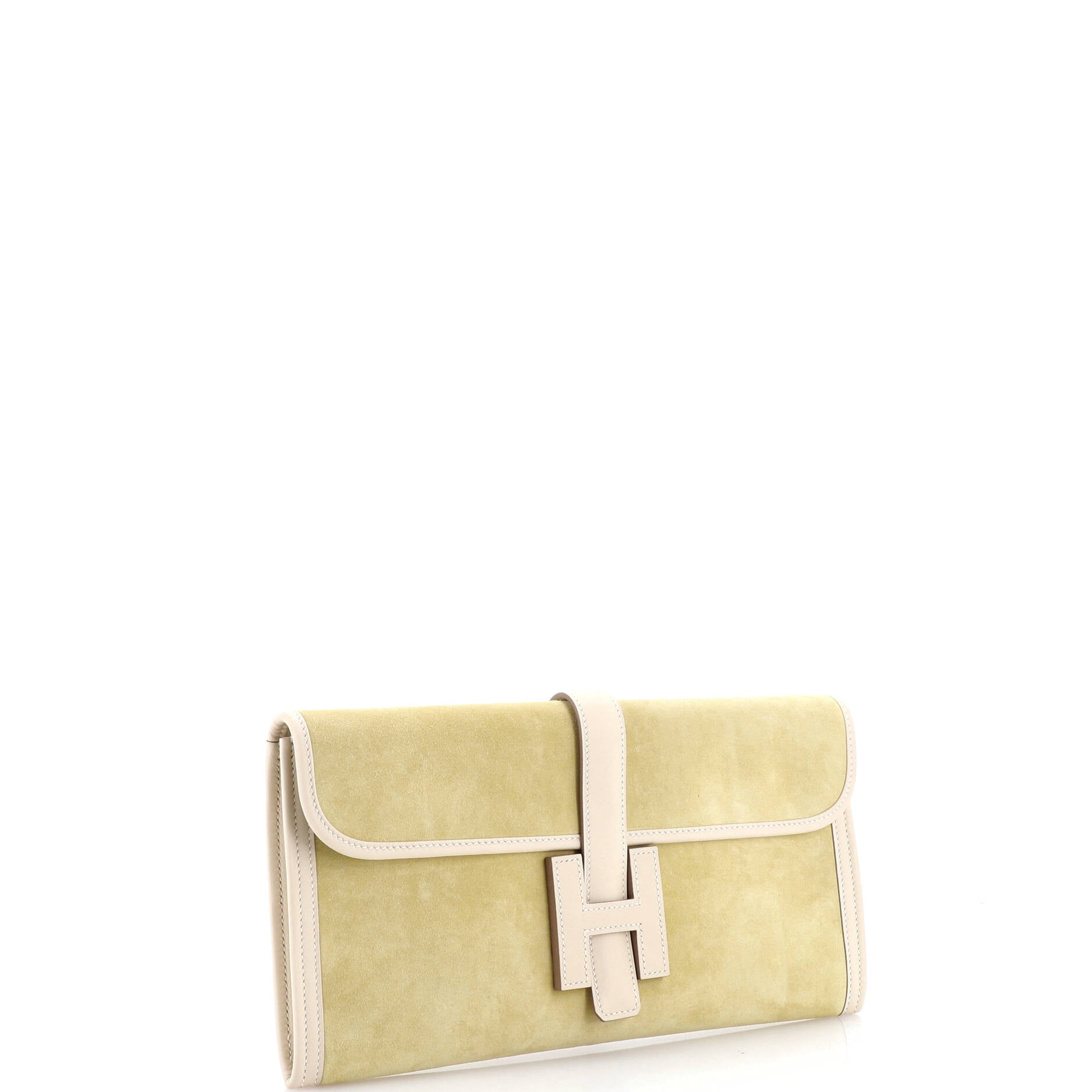Jige Elan Clutch Doblis Suede 29