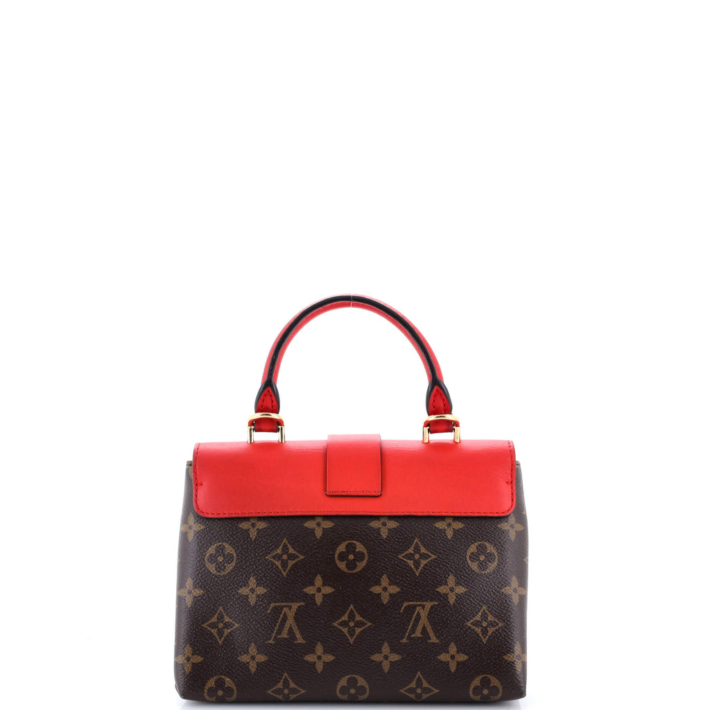 Locky Handbag Monogram Canvas with Leather BB