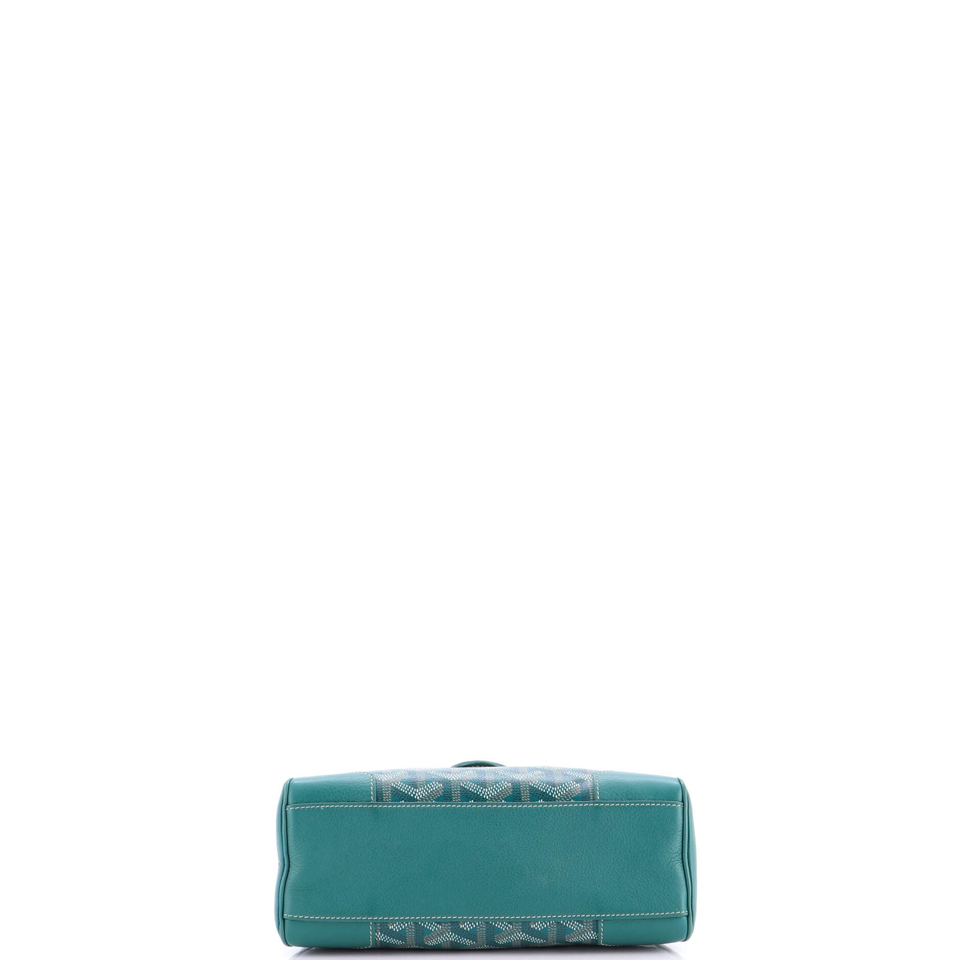 Saigon Top Handle Bag Coated Canvas with Leather Mini
