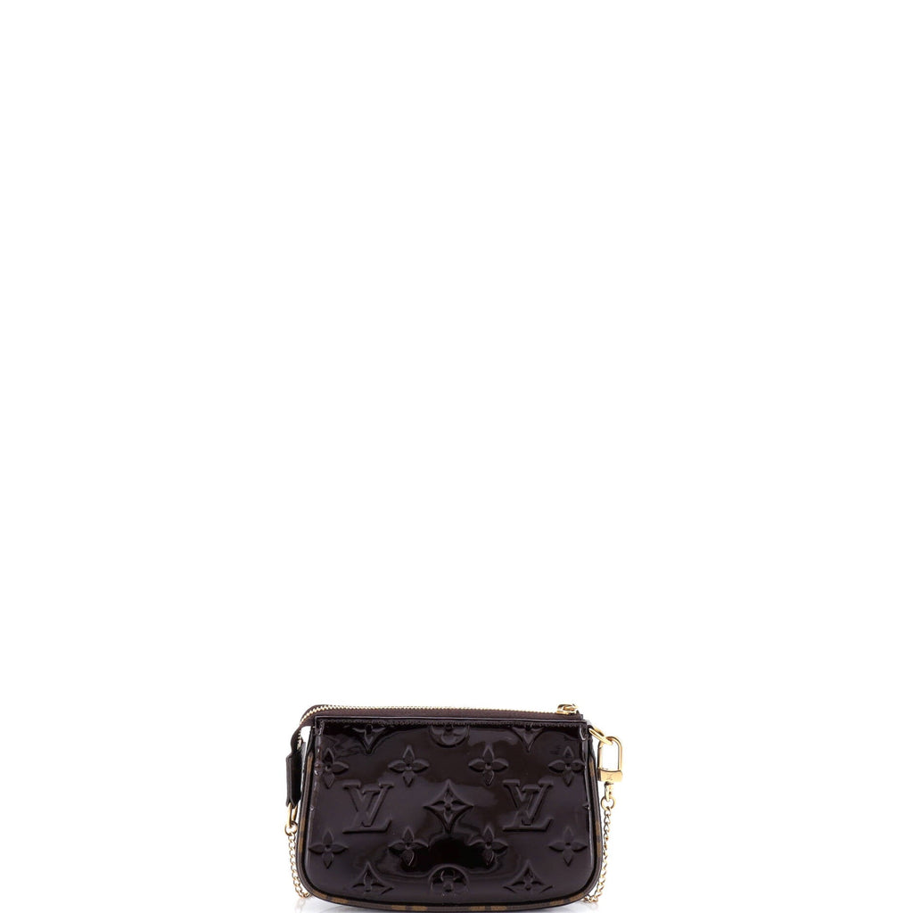 Pochette Accessoires Monogram Vernis with Monogram Canvas Mini
