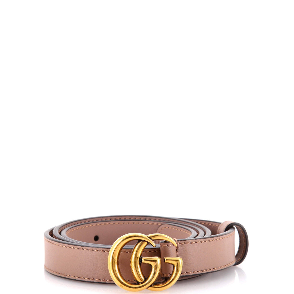 GG Marmont Belt Leather Thin