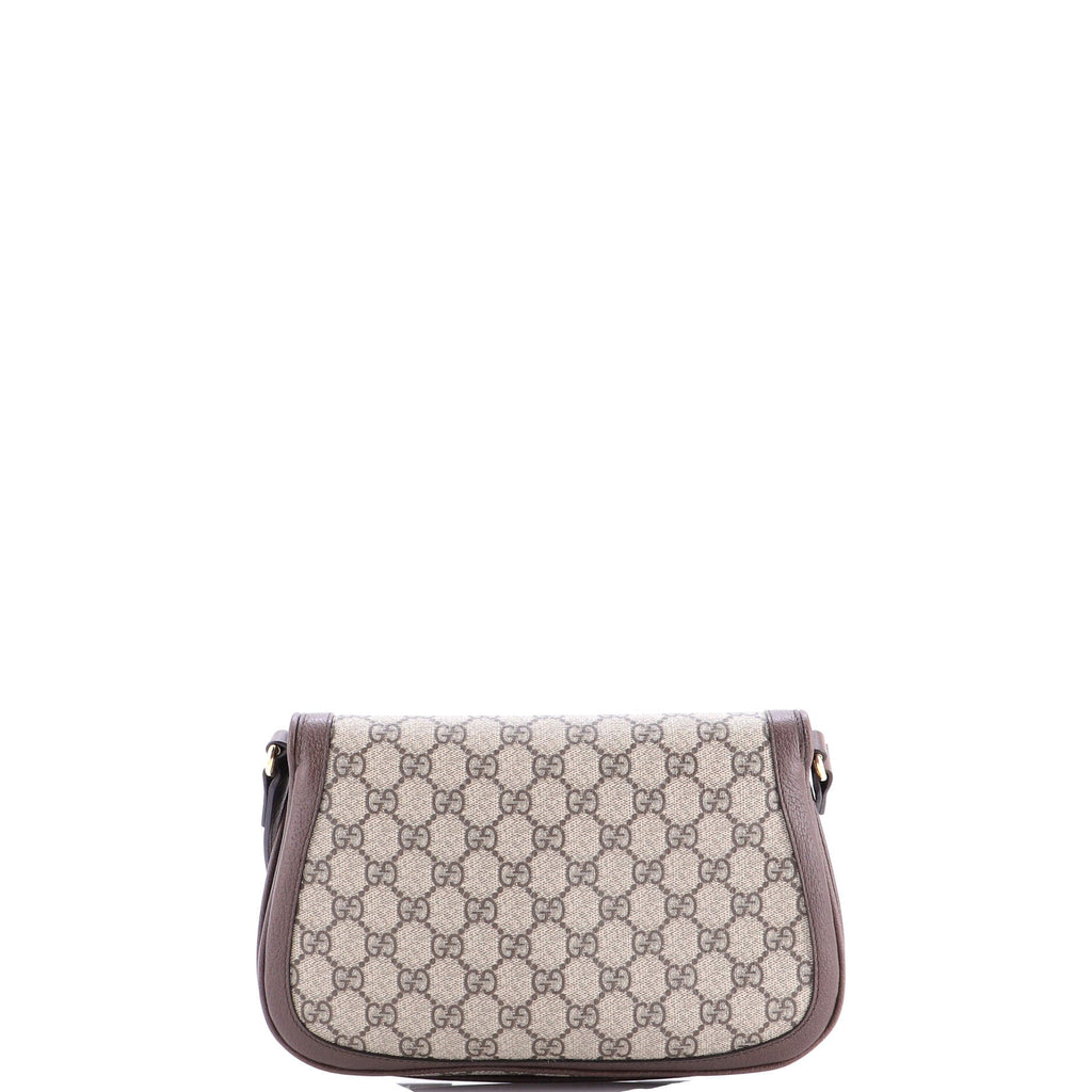 Blondie NM Chain Flap Bag GG Coated Canvas Small